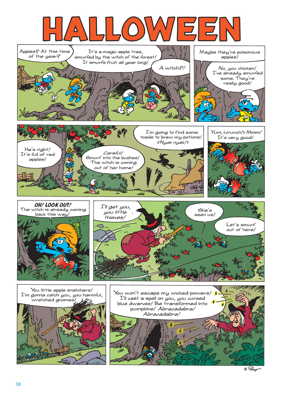 Read online The Smurfs comic -  Issue #10 - 39