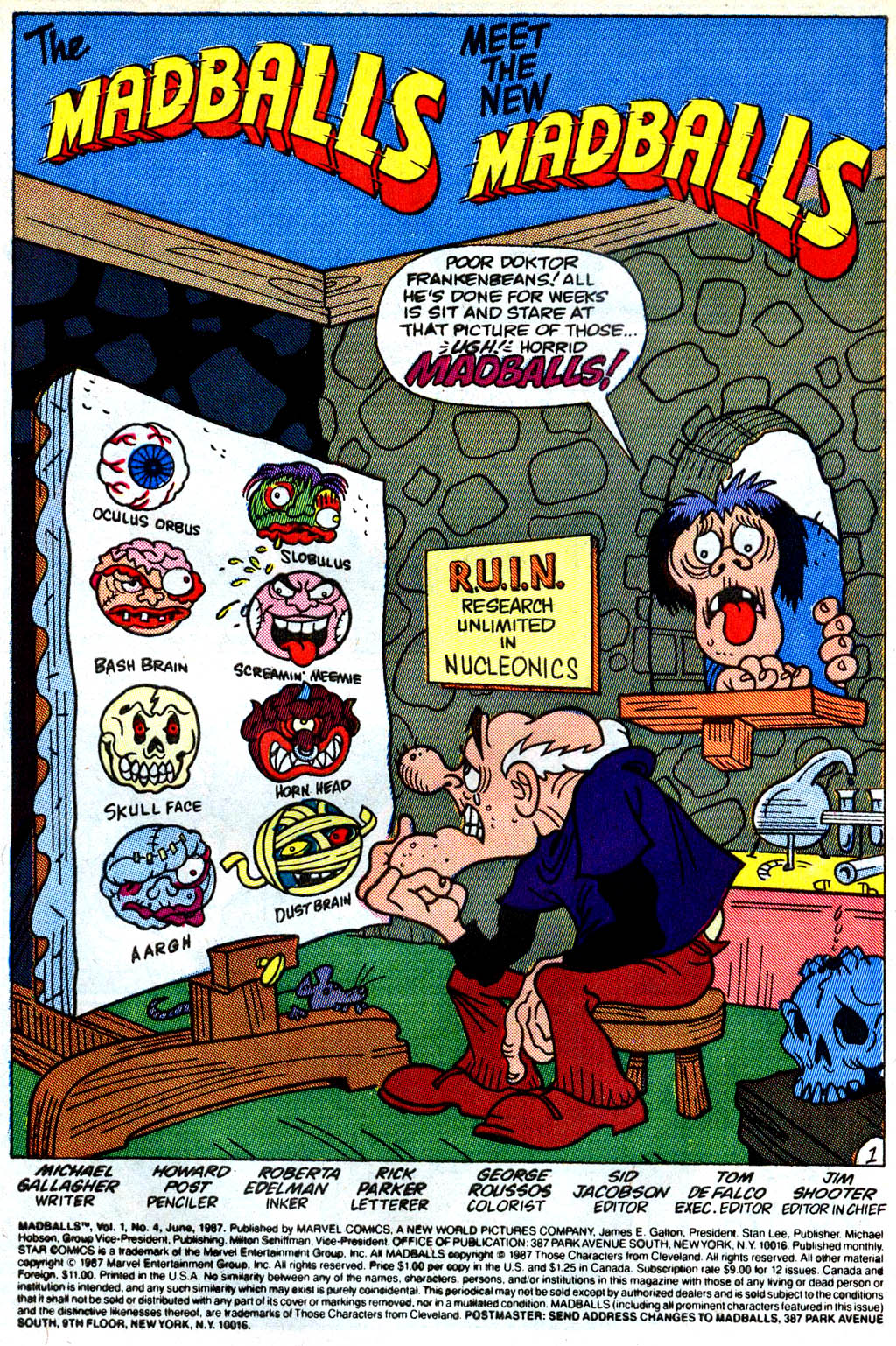 Read online Madballs comic -  Issue #4 - 2