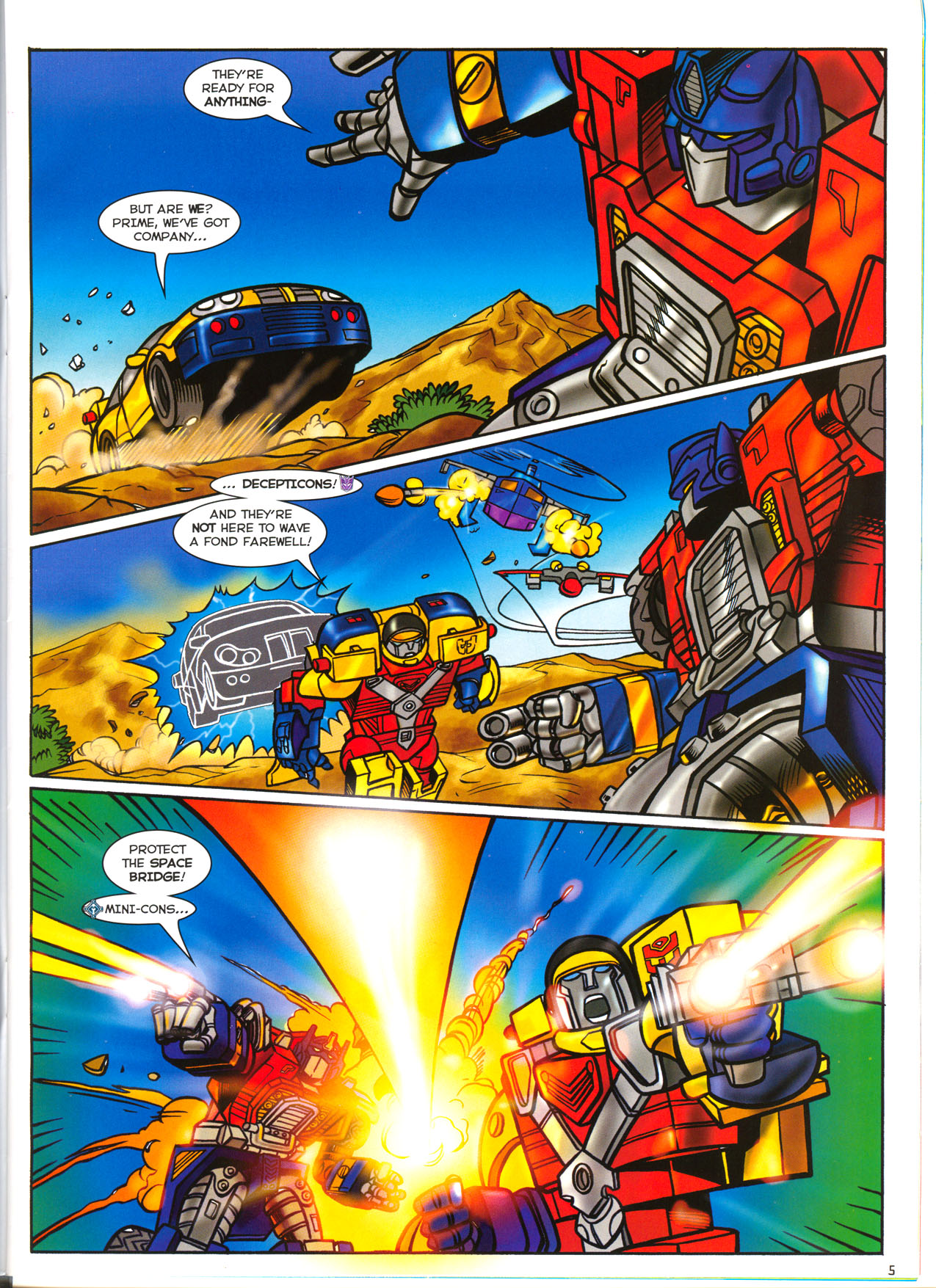 Read online Transformers: Armada (2003) comic -  Issue #4 - 4