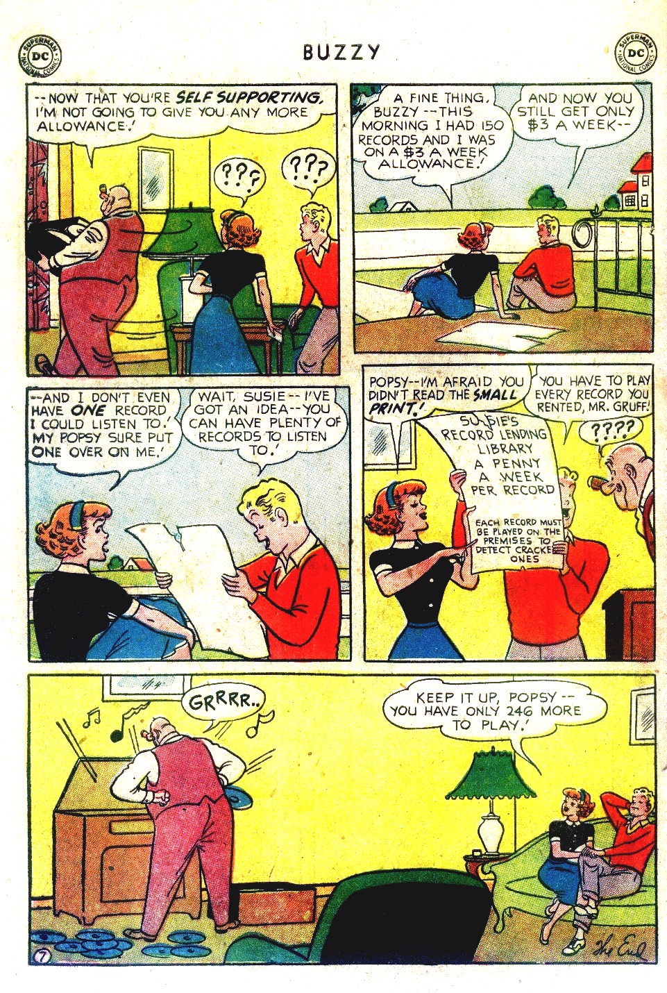Read online Buzzy comic -  Issue #40 - 42