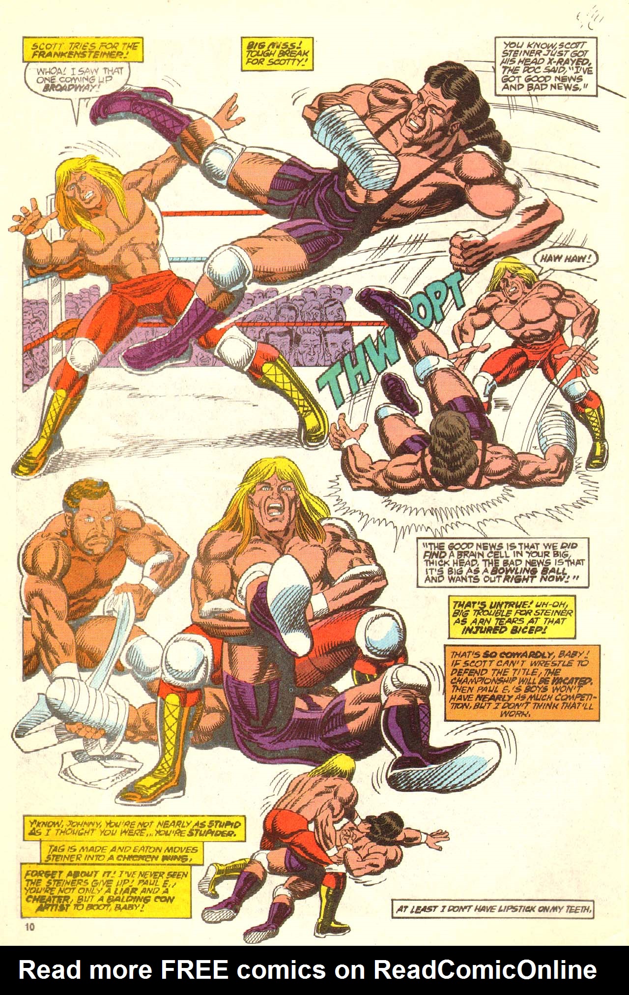 Read online WCW World Championship Wrestling comic -  Issue #6 - 12