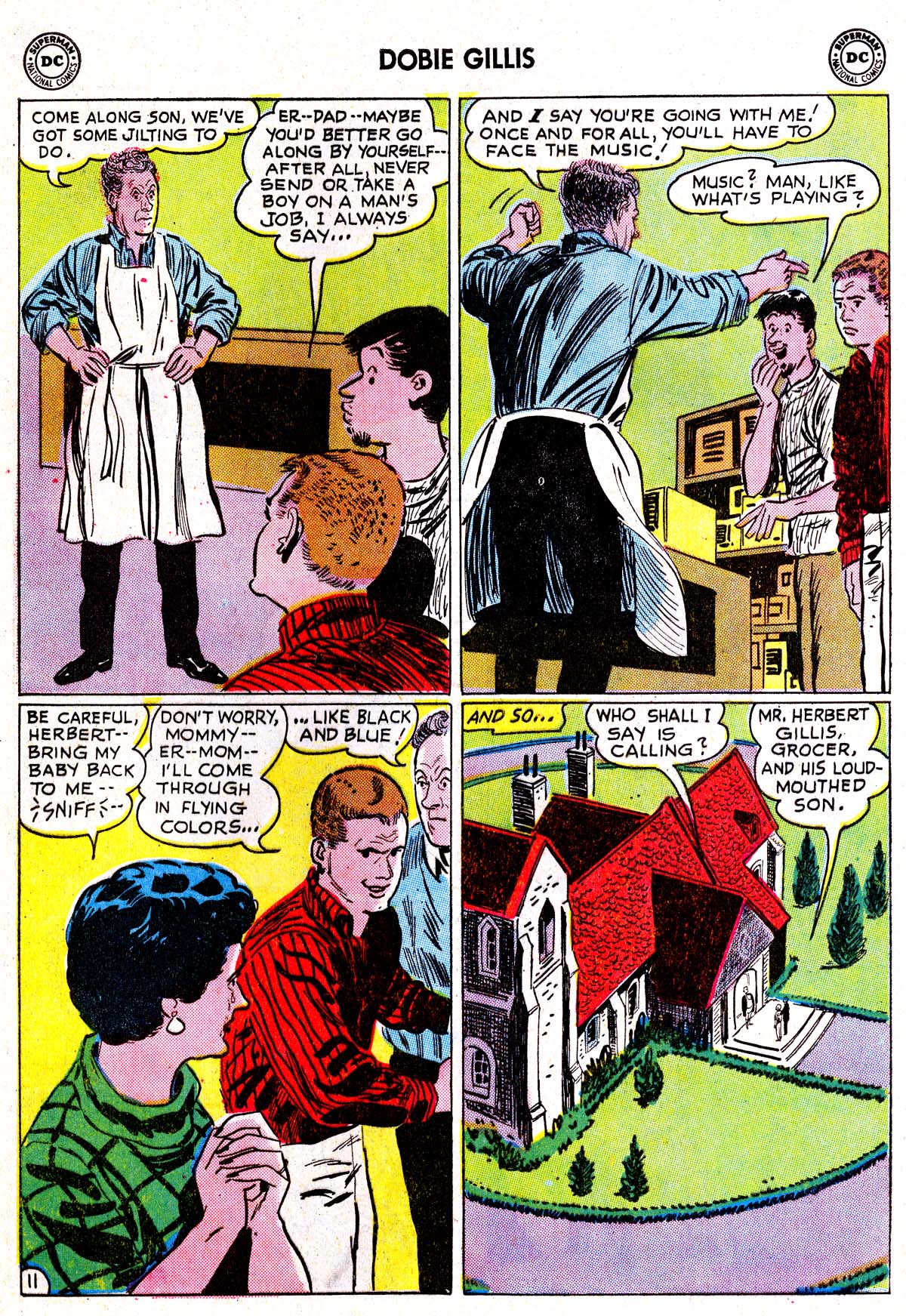 Read online Many Loves of Dobie Gillis comic -  Issue #8 - 16