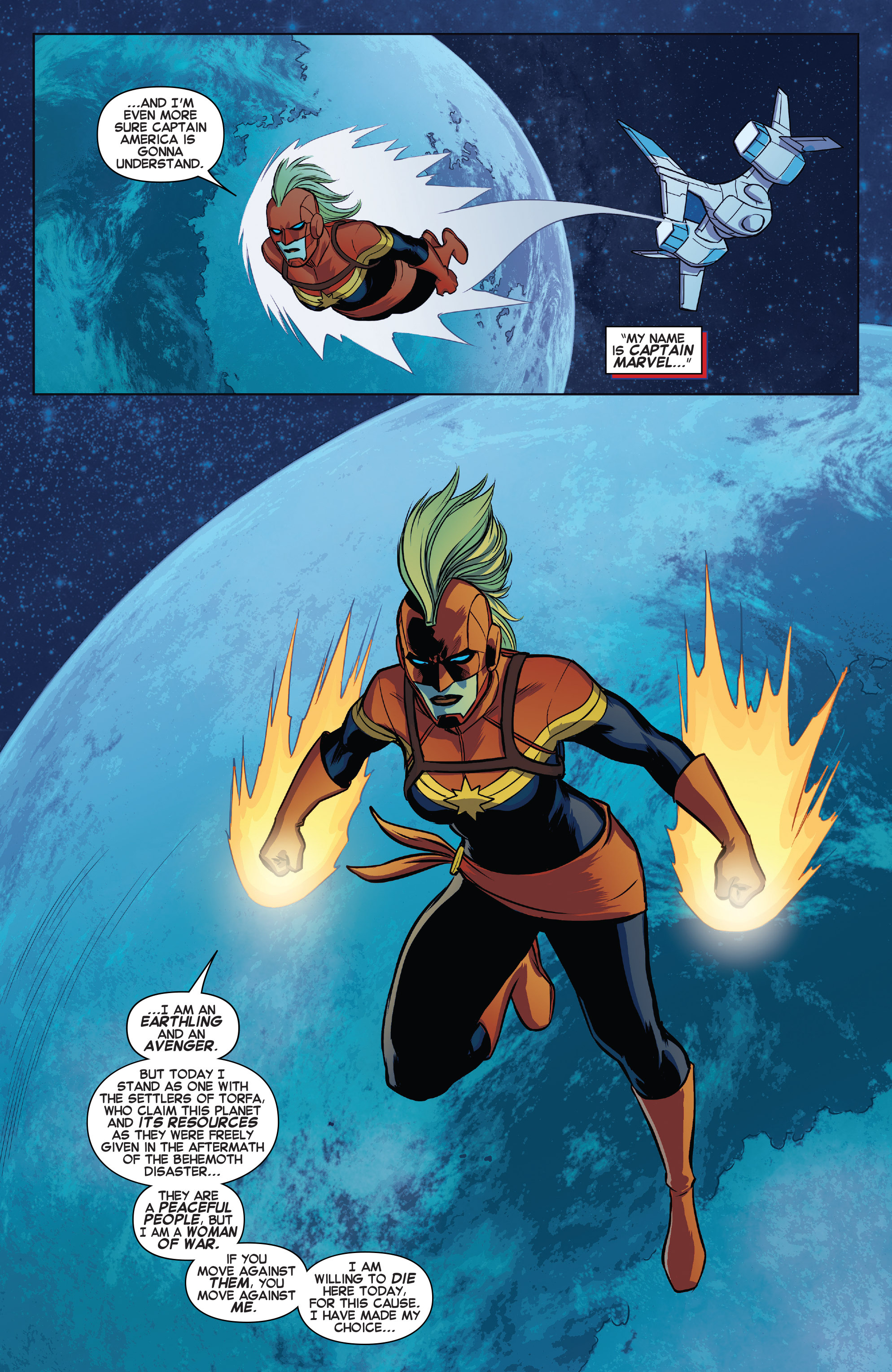 Read online Captain Marvel (2014) comic -  Issue #5 - 20