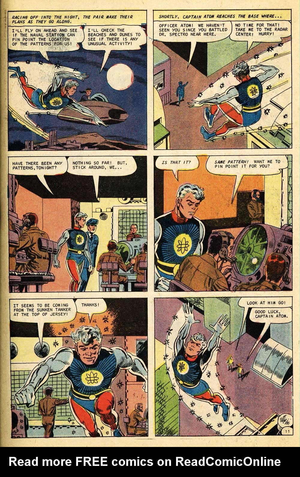 Read online Captain Atom (1965) comic -  Issue #86 - 12