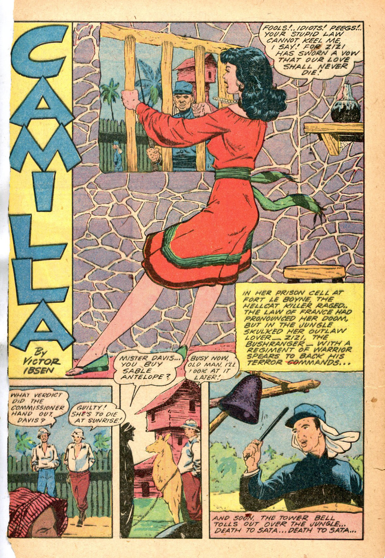 Read online Jungle Comics comic -  Issue #55 - 44