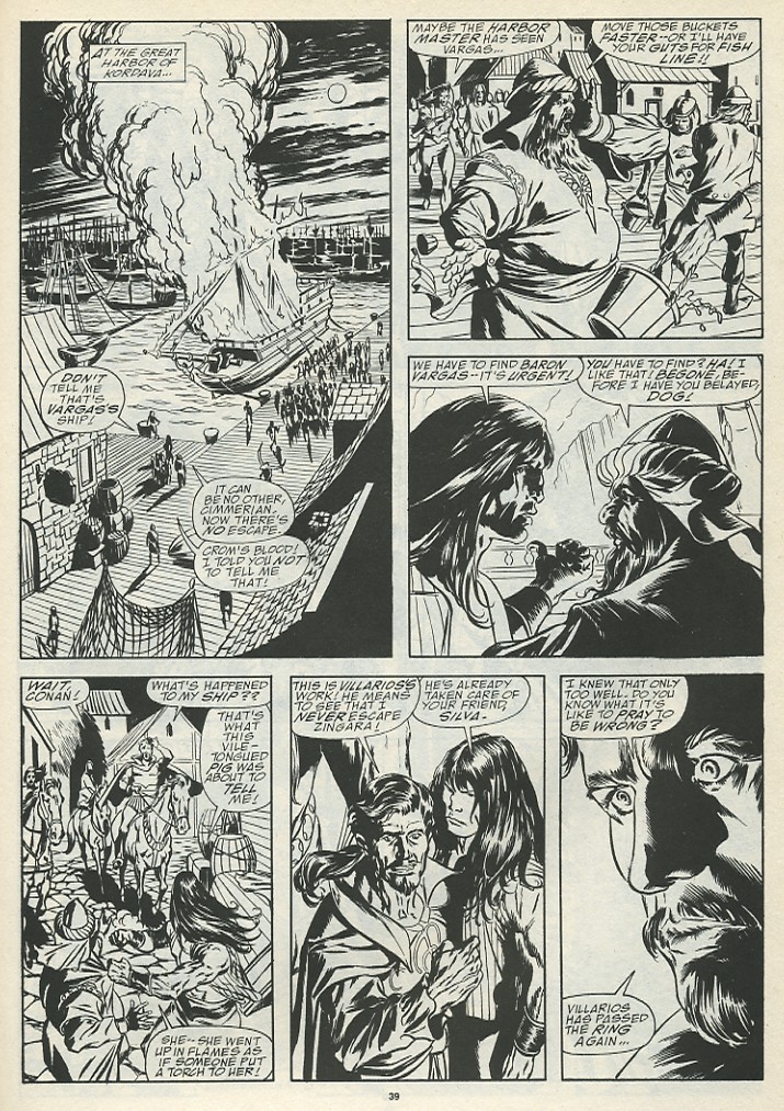 Read online The Savage Sword Of Conan comic -  Issue #185 - 41