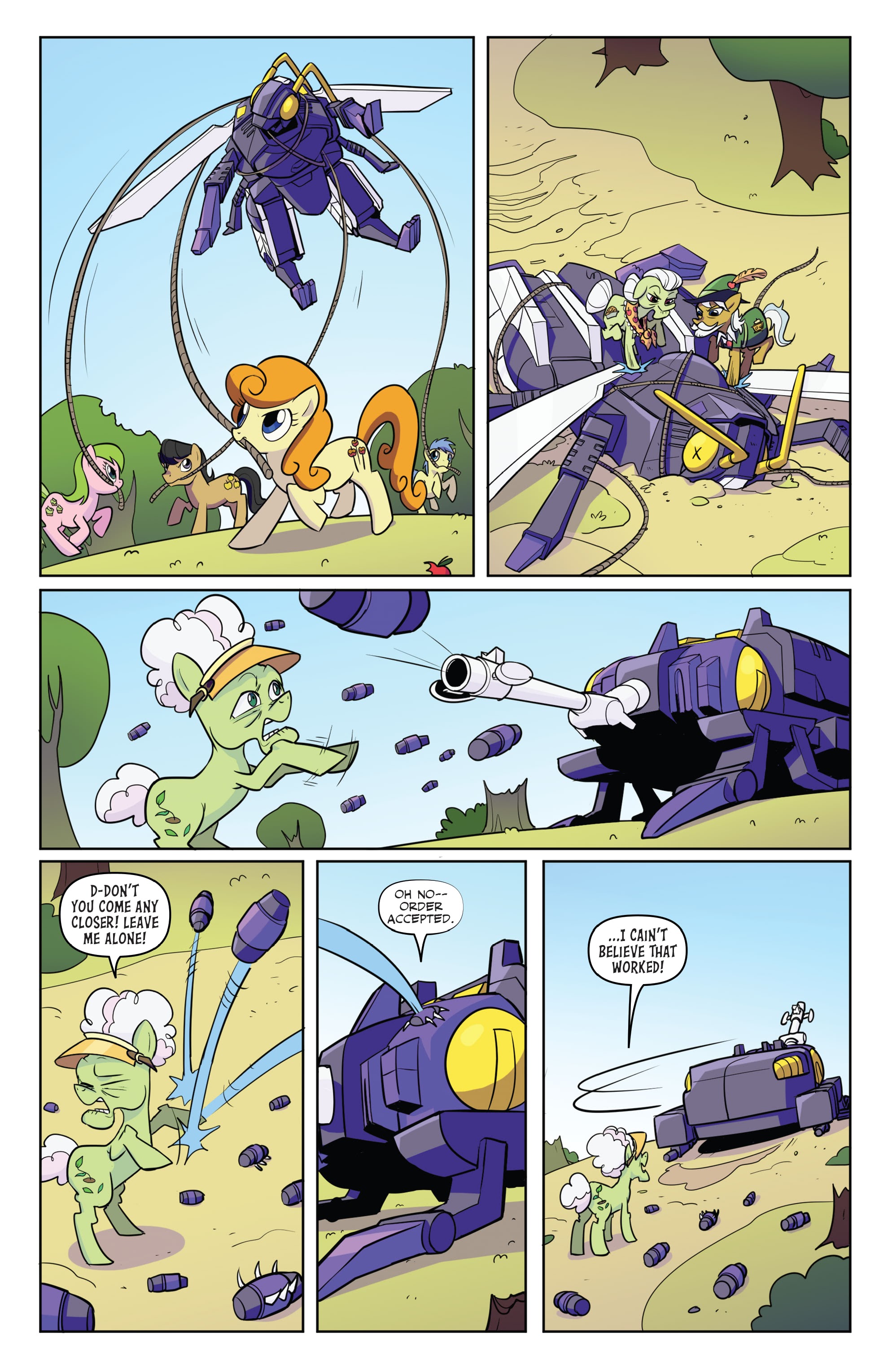 Read online My Little Pony/Transformers comic -  Issue #4 - 12