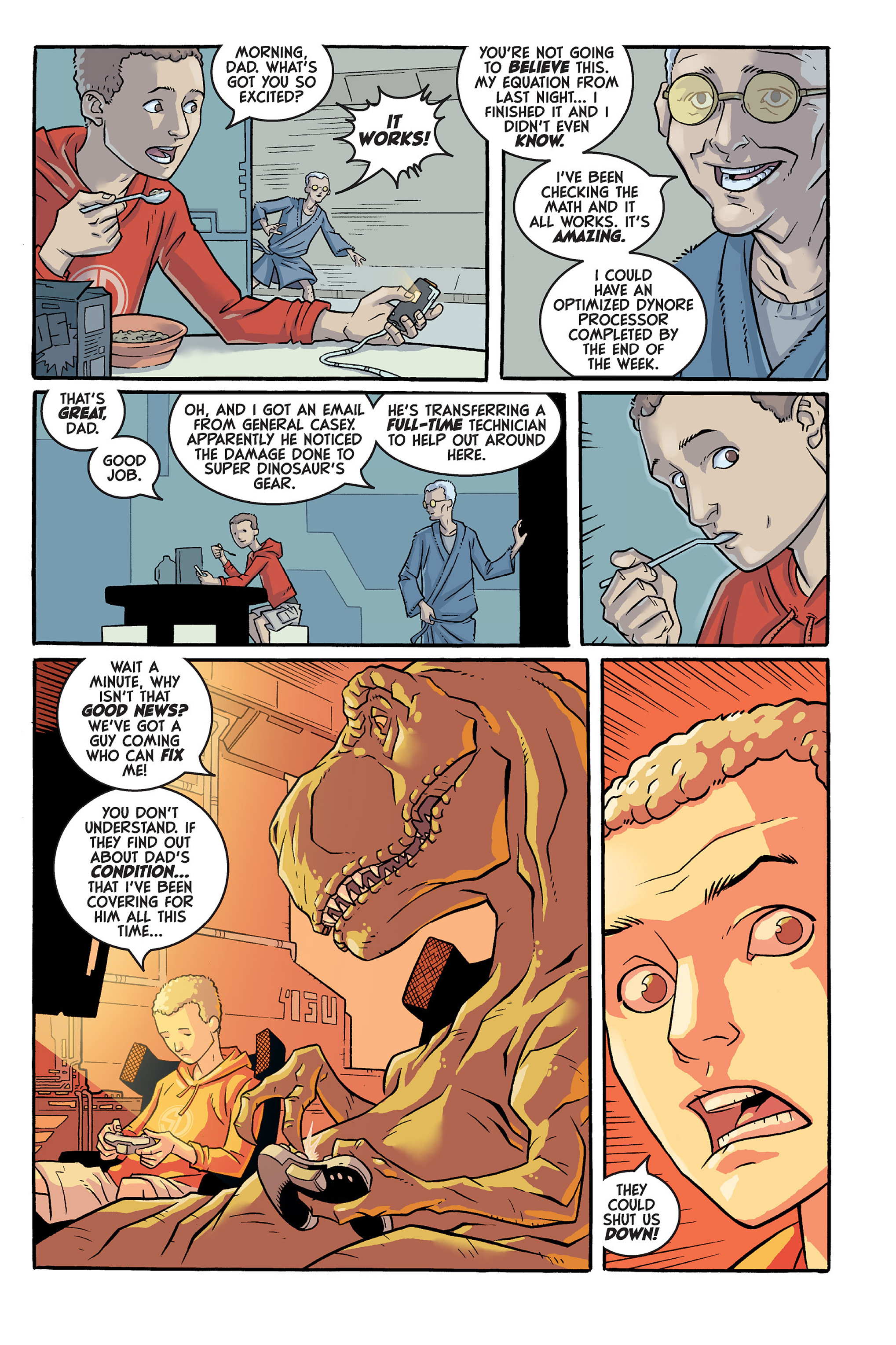 Read online Super Dinosaur (2011) comic -  Issue # _TPB 1 - 18