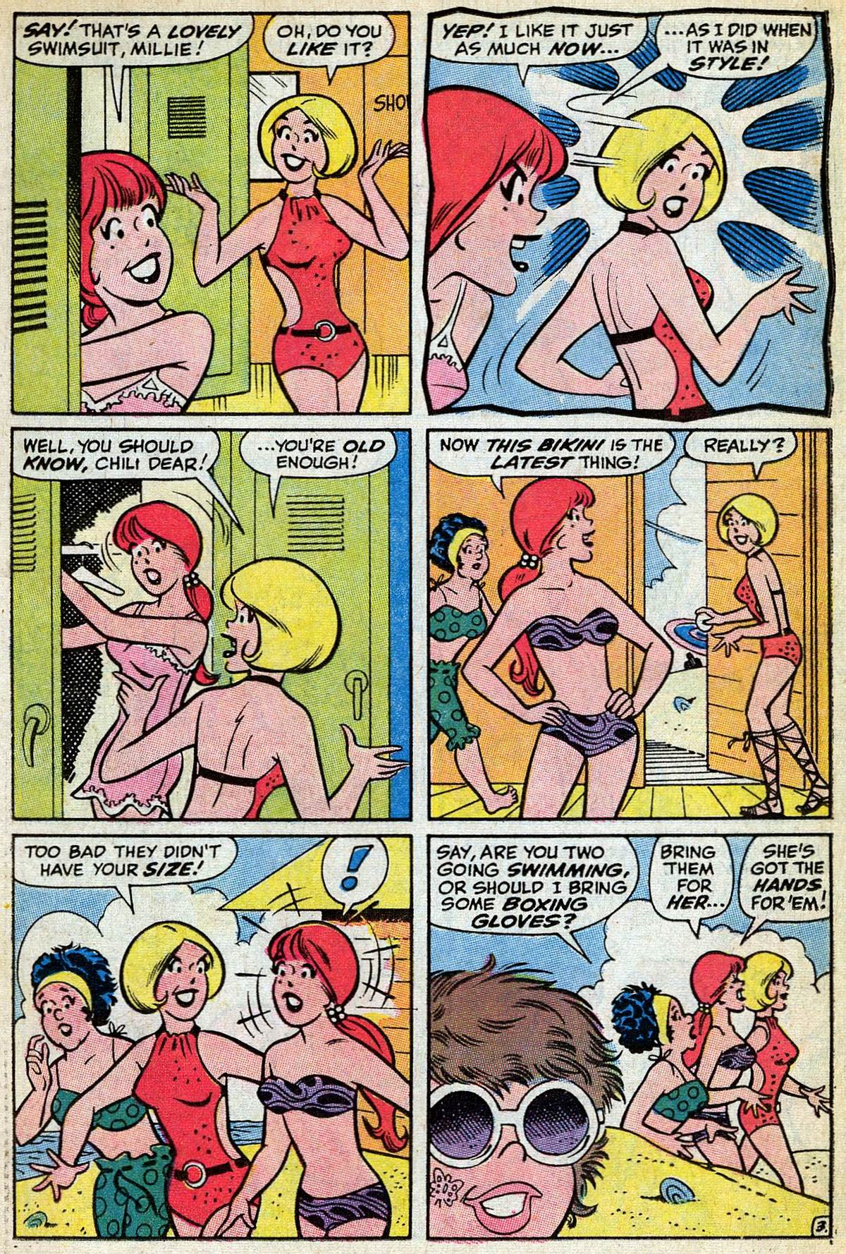 Read online Millie the Model comic -  Issue #192 - 4