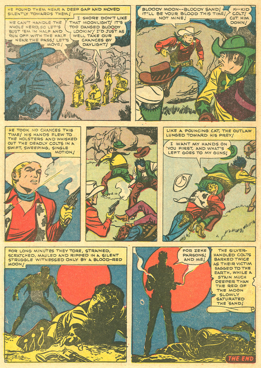 Read online Kid Colt Outlaw comic -  Issue #22 - 8