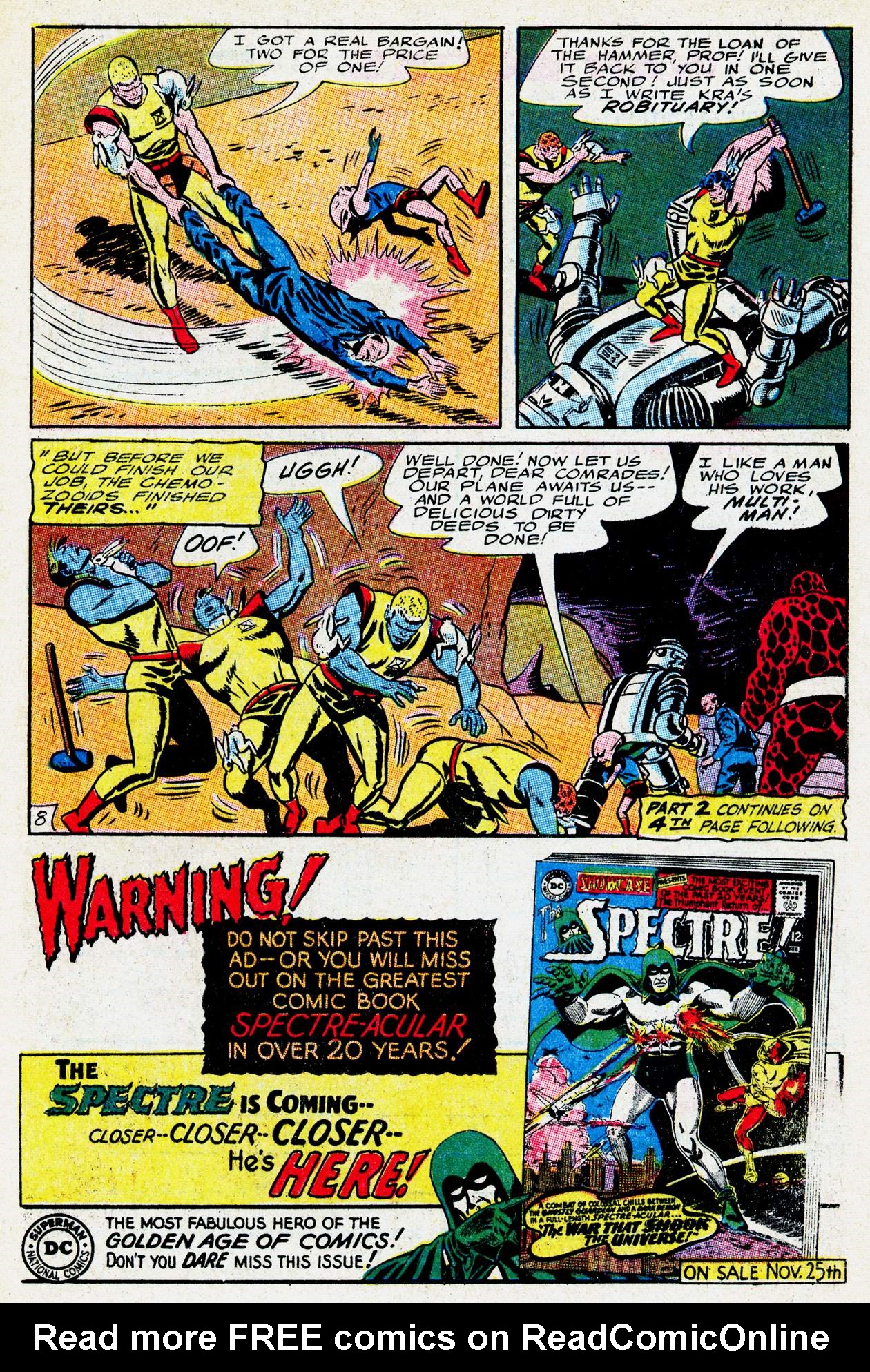 Read online Challengers of the Unknown (1958) comic -  Issue #48 - 9