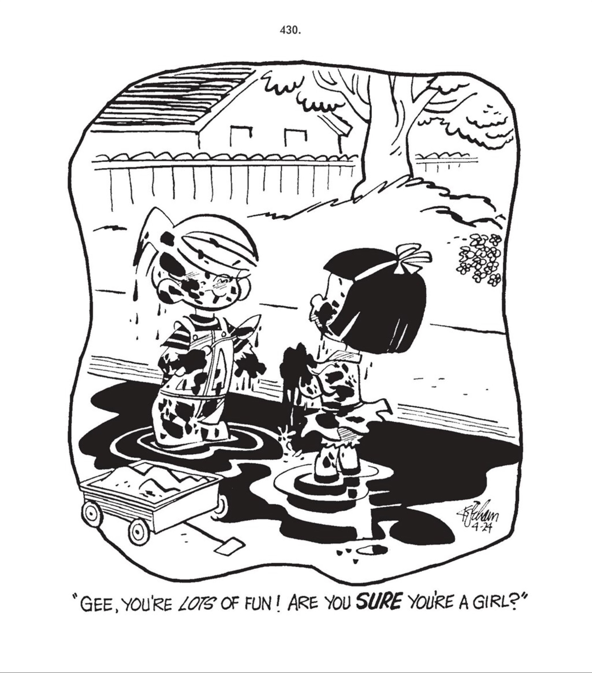 Read online Hank Ketcham's Complete Dennis the Menace comic -  Issue # TPB 2 (Part 5) - 56