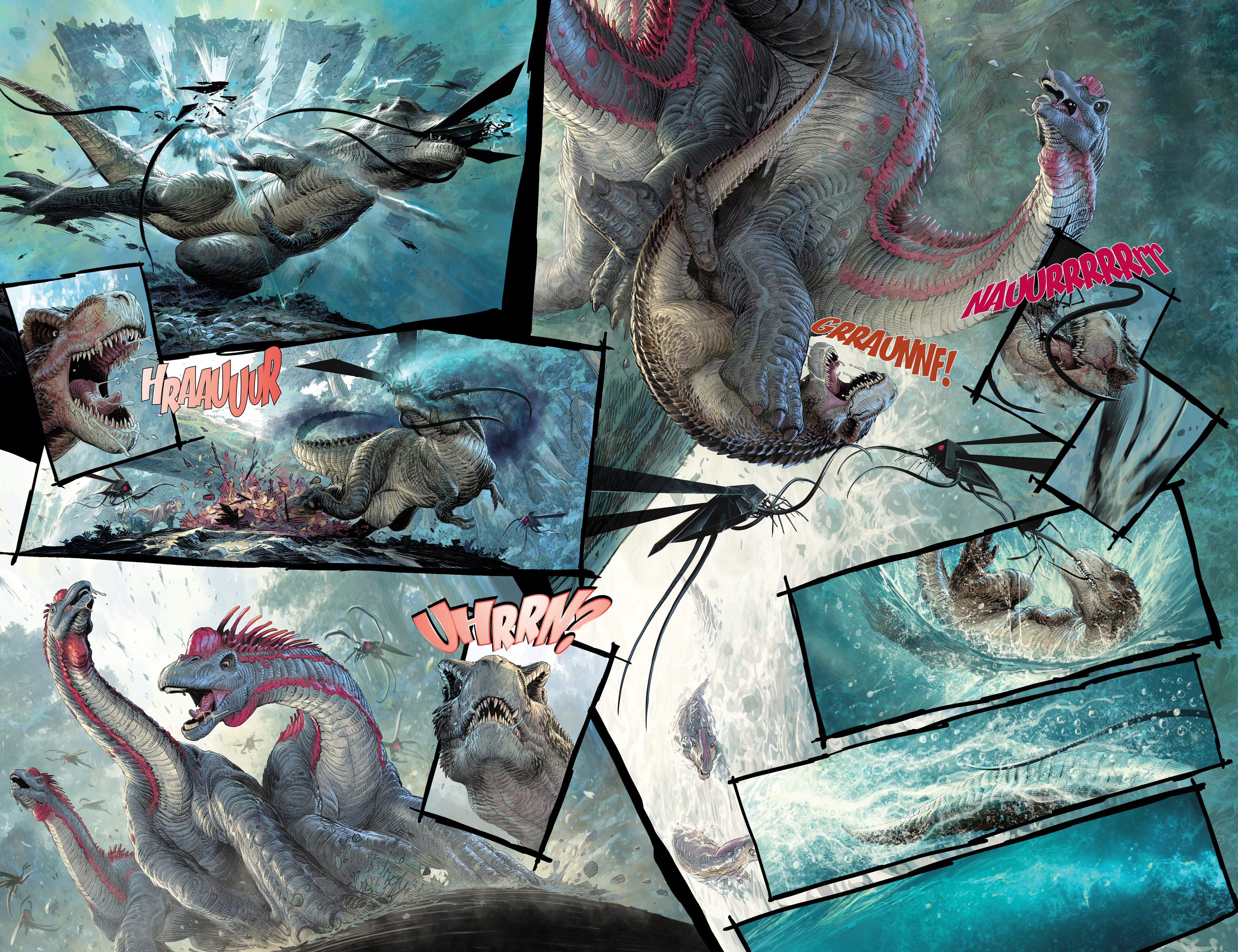 Read online Dinosaurs Vs. Aliens comic -  Issue # Full - 27