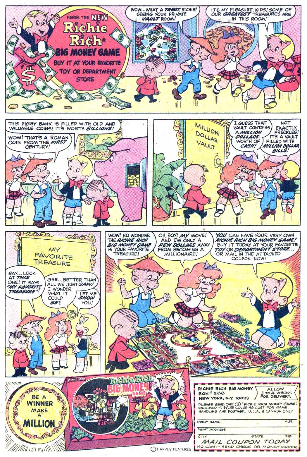 Read online Richie Rich & Dollar the Dog comic -  Issue #6 - 35
