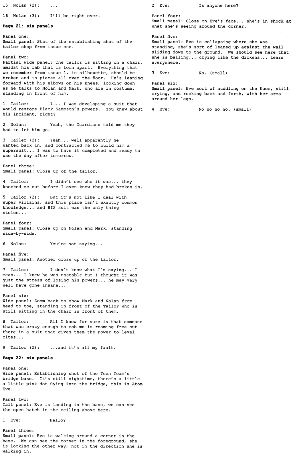 Read online Invincible Script Book comic -  Issue # Full - 42