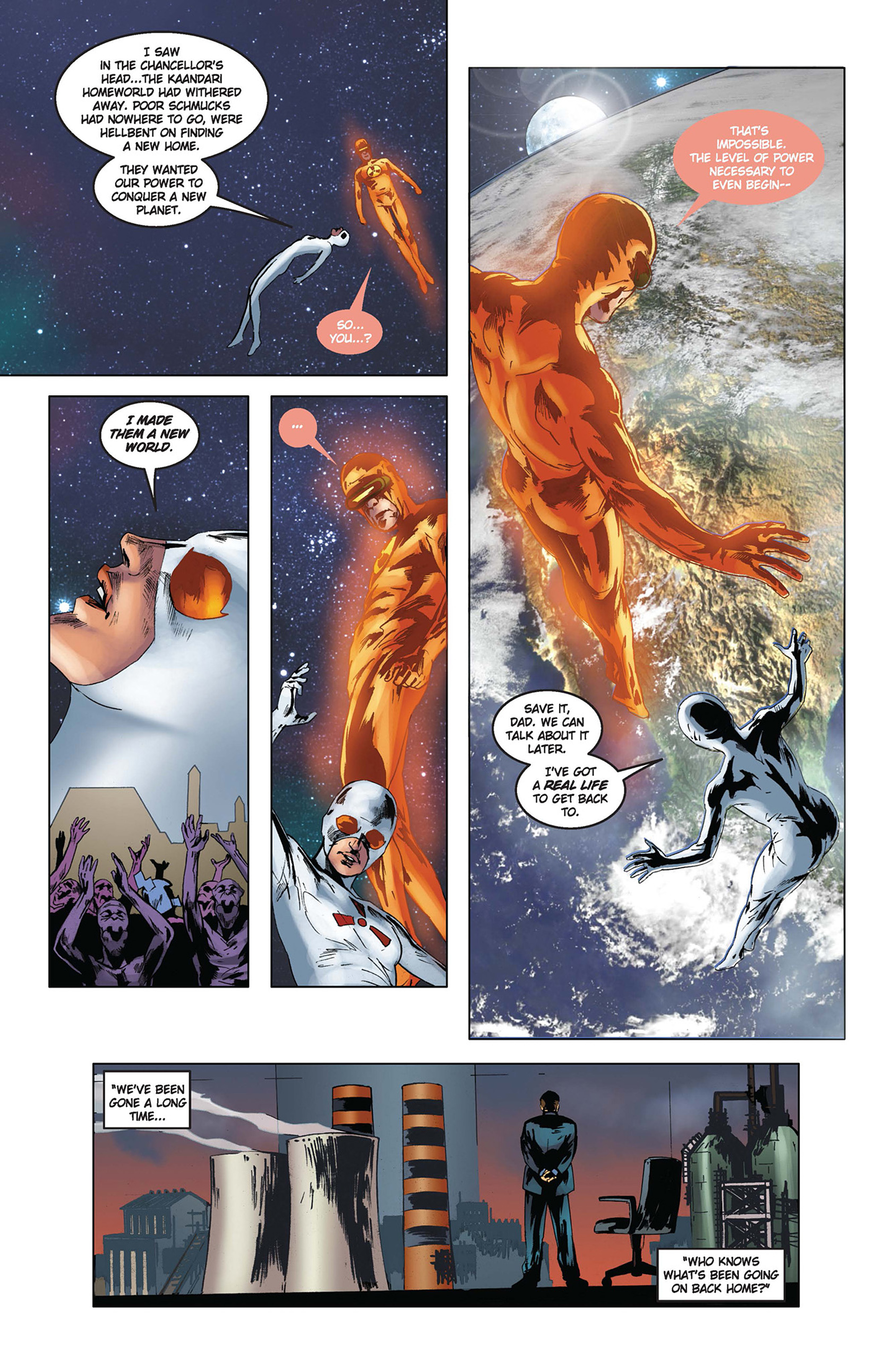 Read online Solar: Man of the Atom (2014) comic -  Issue #8 - 22