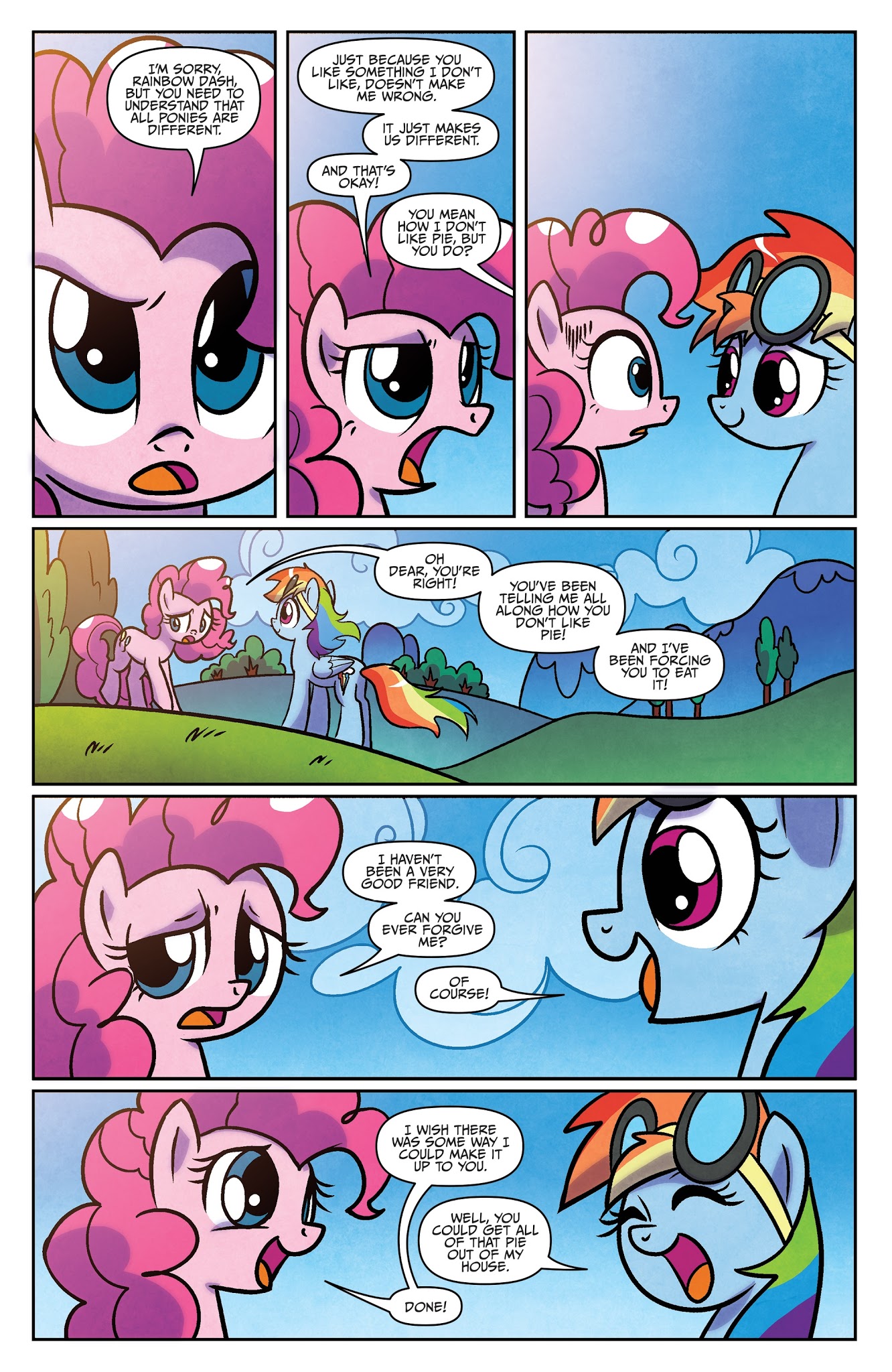 Read online My Little Pony: Friendship is Magic comic -  Issue #59 - 21