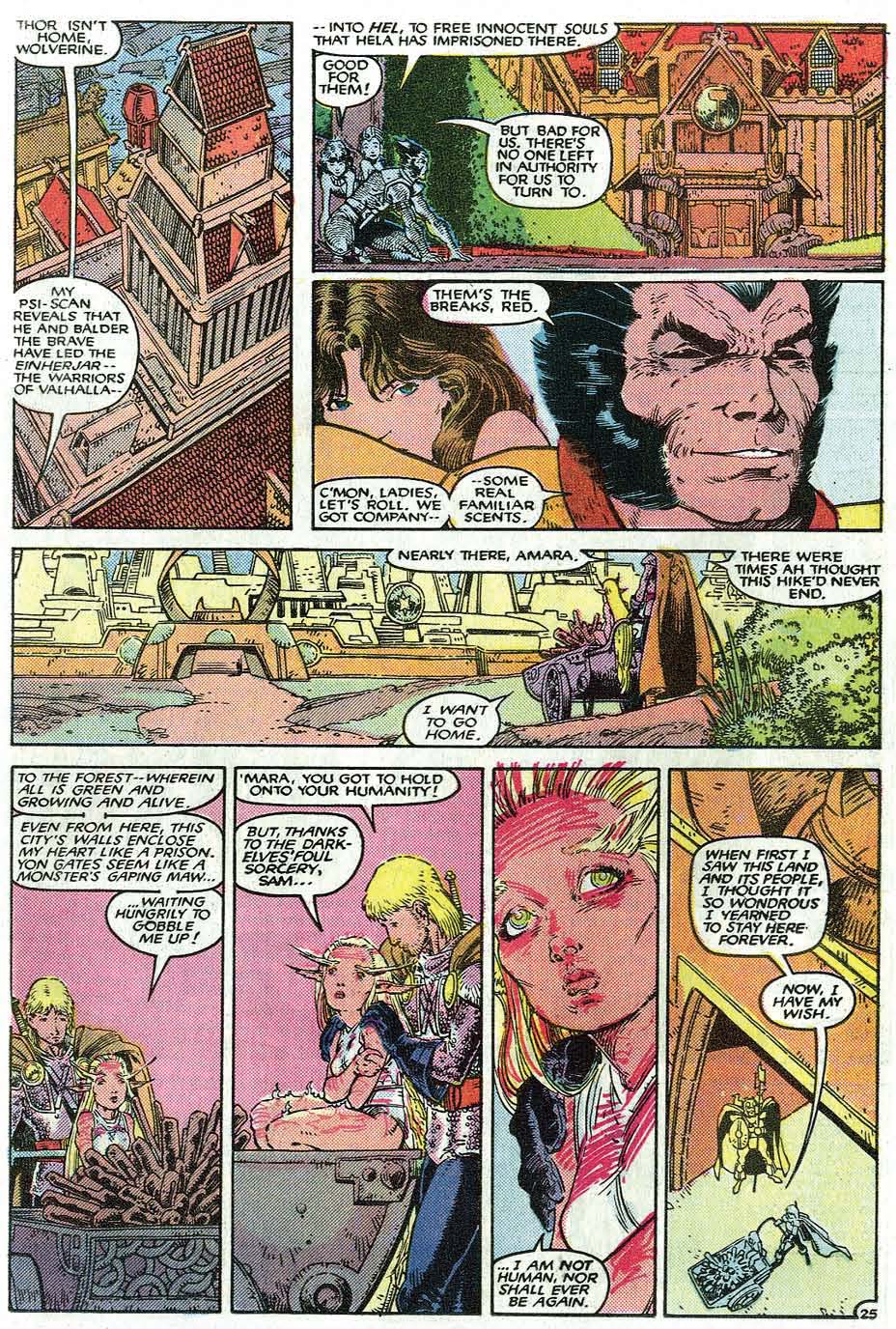Read online X-Men Annual comic -  Issue #9 - 27