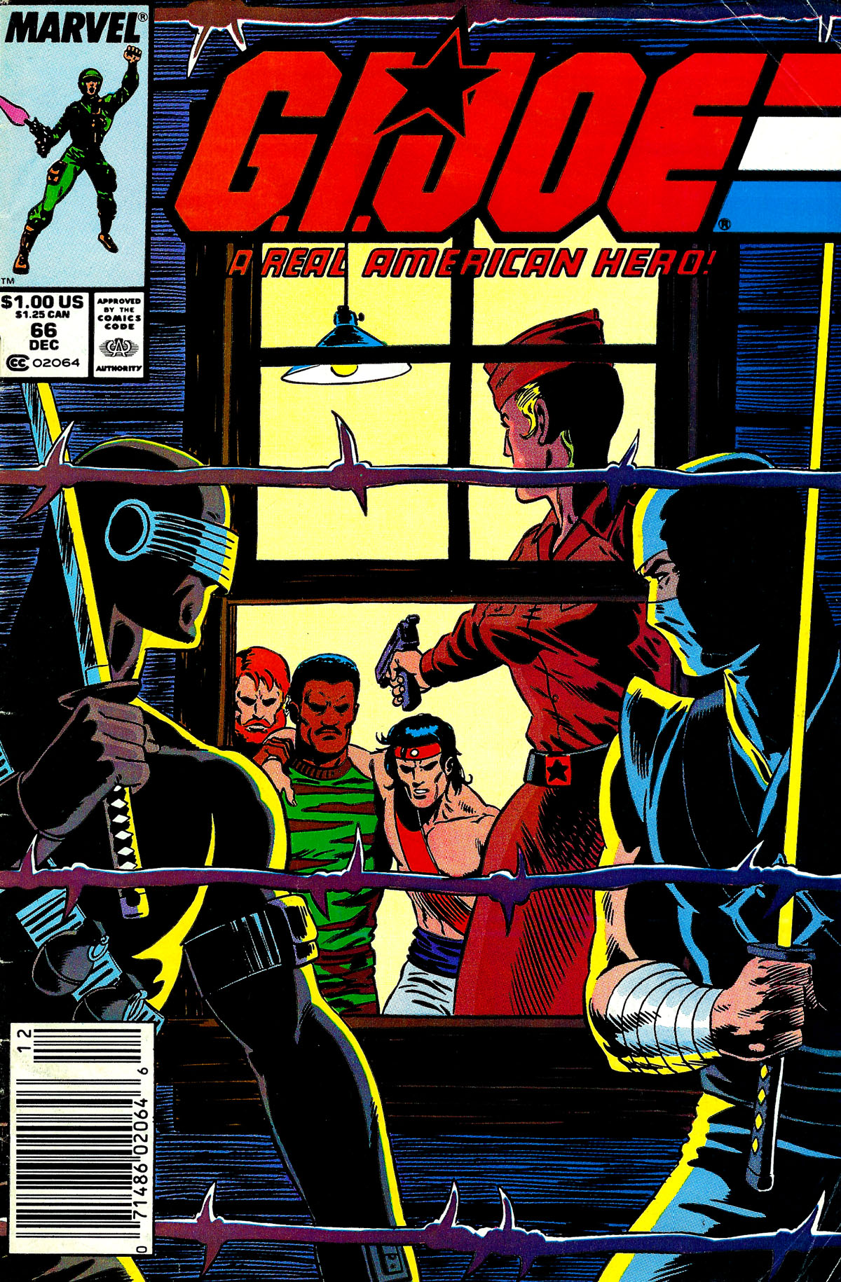 Read online G.I. Joe: A Real American Hero comic -  Issue #66 - 1