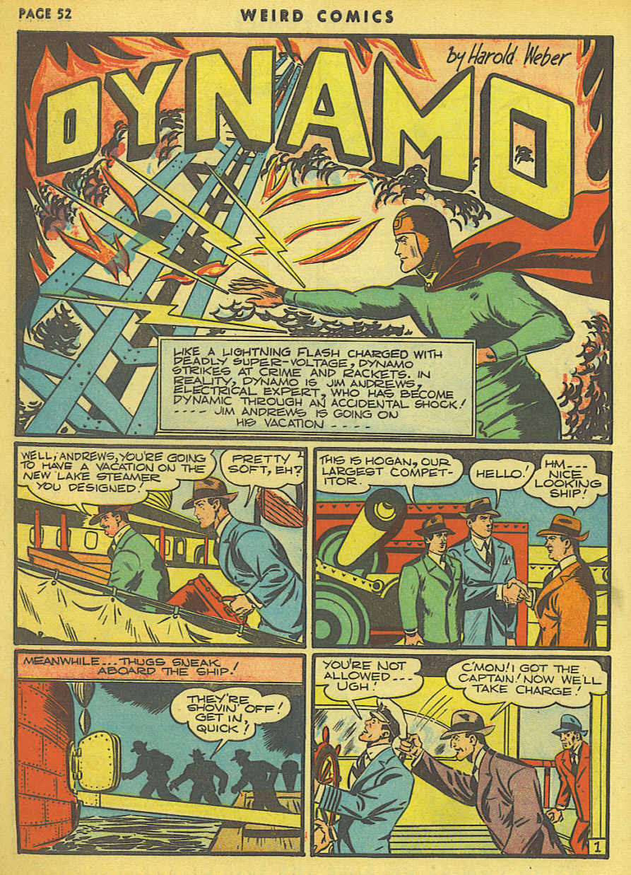 Read online Weird Comics comic -  Issue #10 - 48