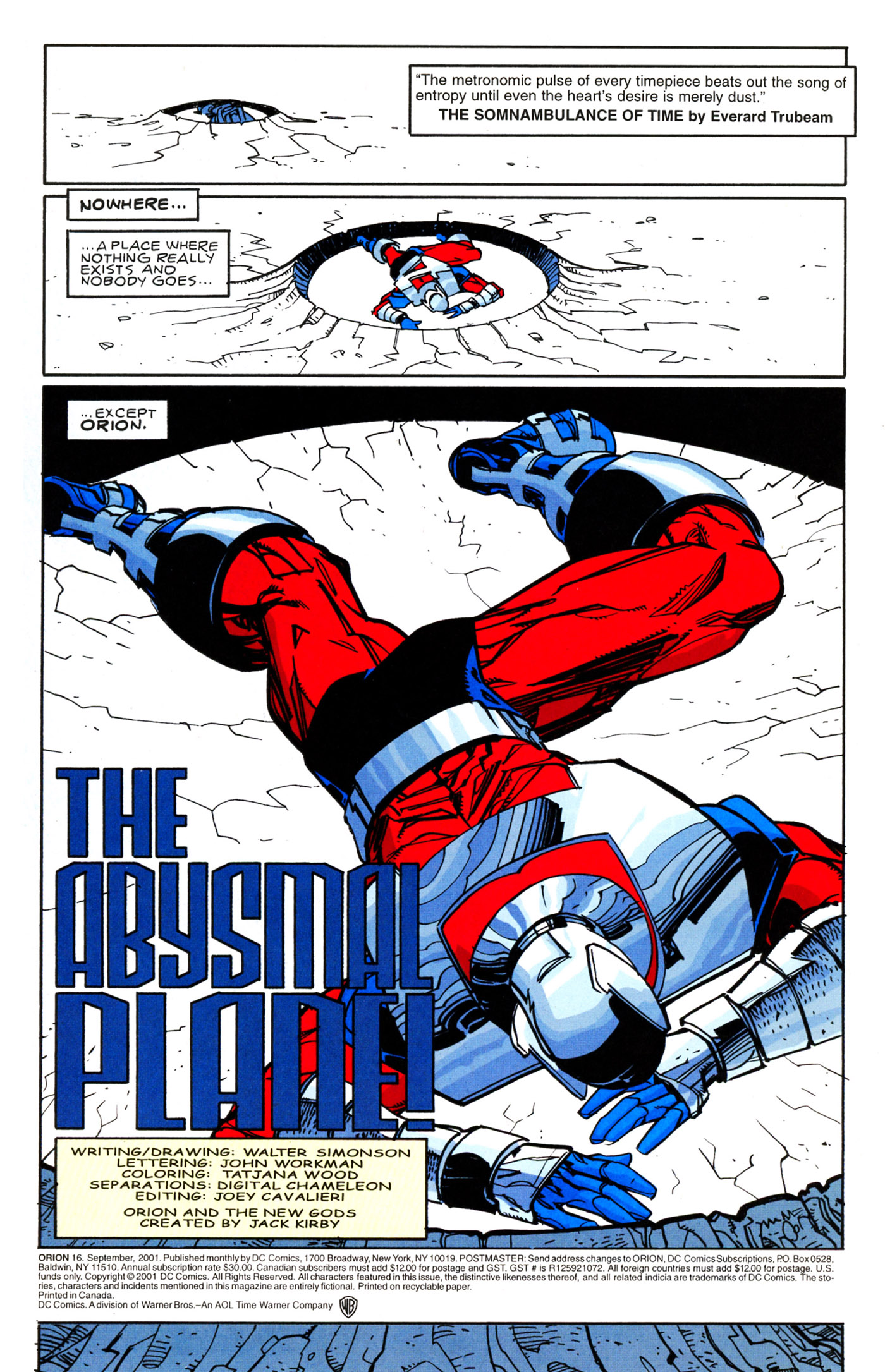 Read online Orion comic -  Issue #16 - 2