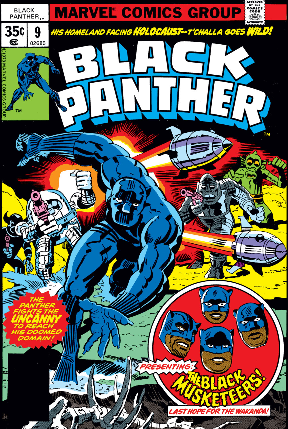 Read online Black Panther (1977) comic -  Issue #9 - 1