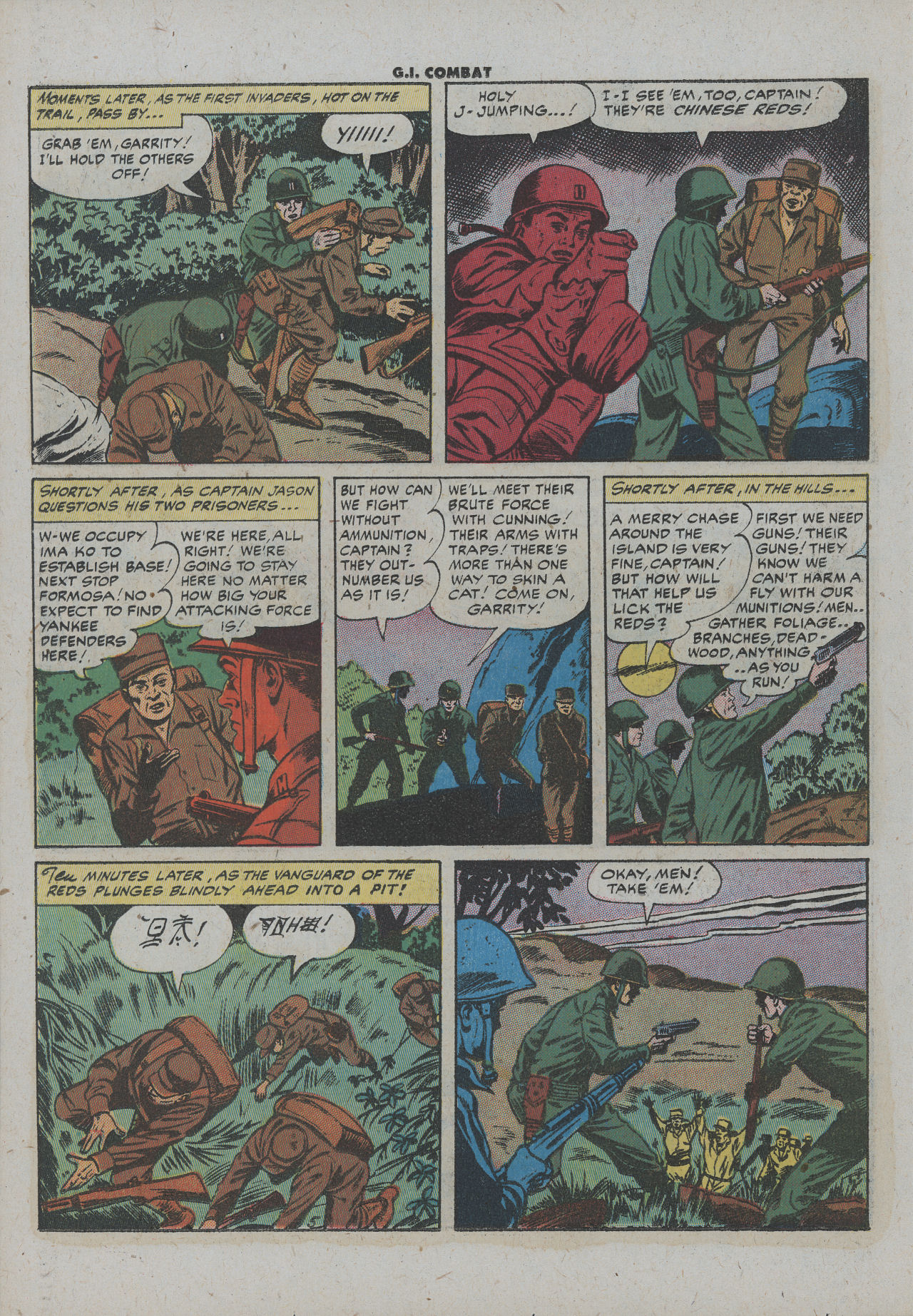 Read online G.I. Combat (1952) comic -  Issue #40 - 22