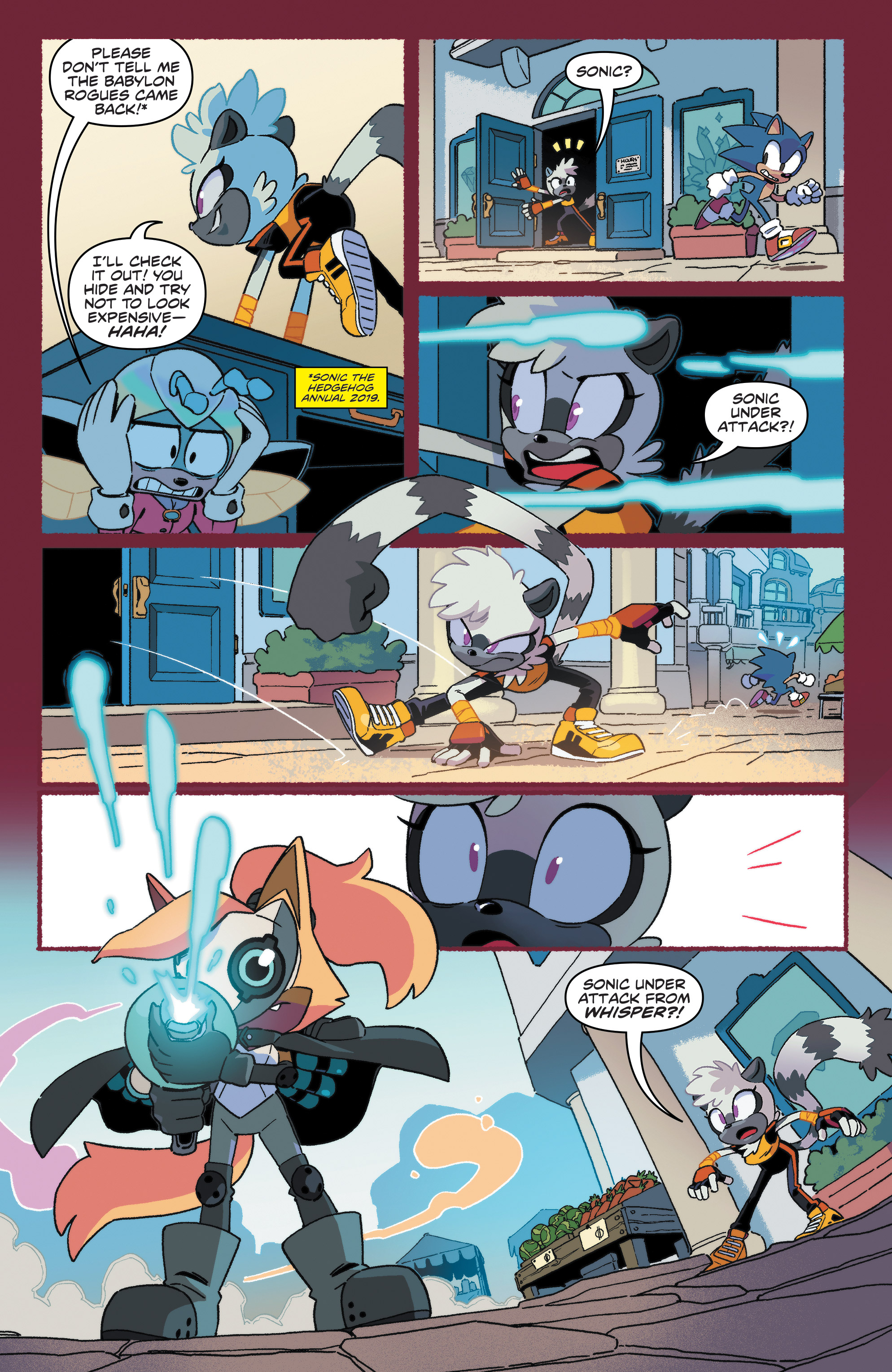 Read online Sonic the Hedgehog: Tangle & Whisper comic -  Issue #1 - 7
