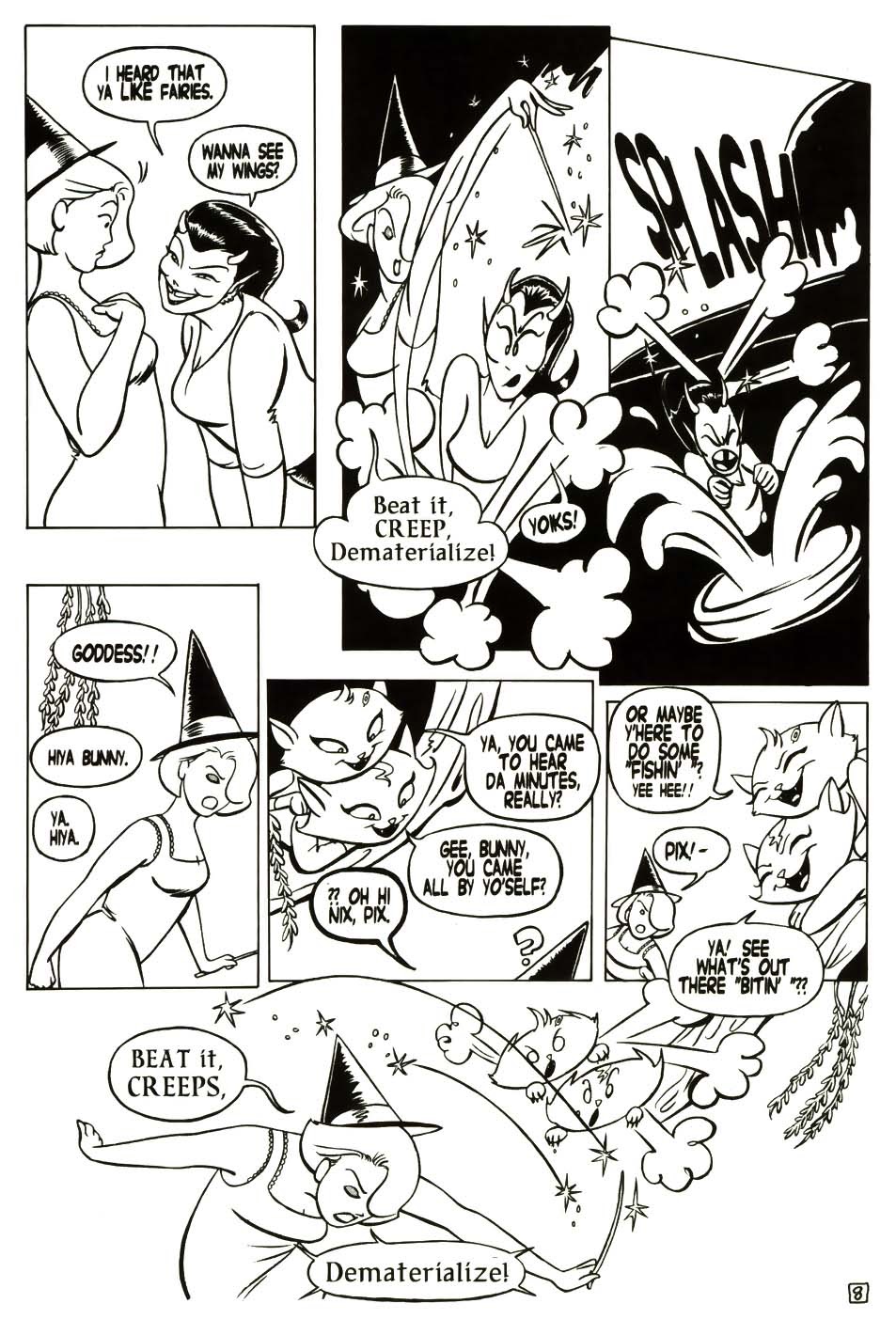 Read online Charm School: Magical Witch Girl Bunny comic -  Issue #1 - 10