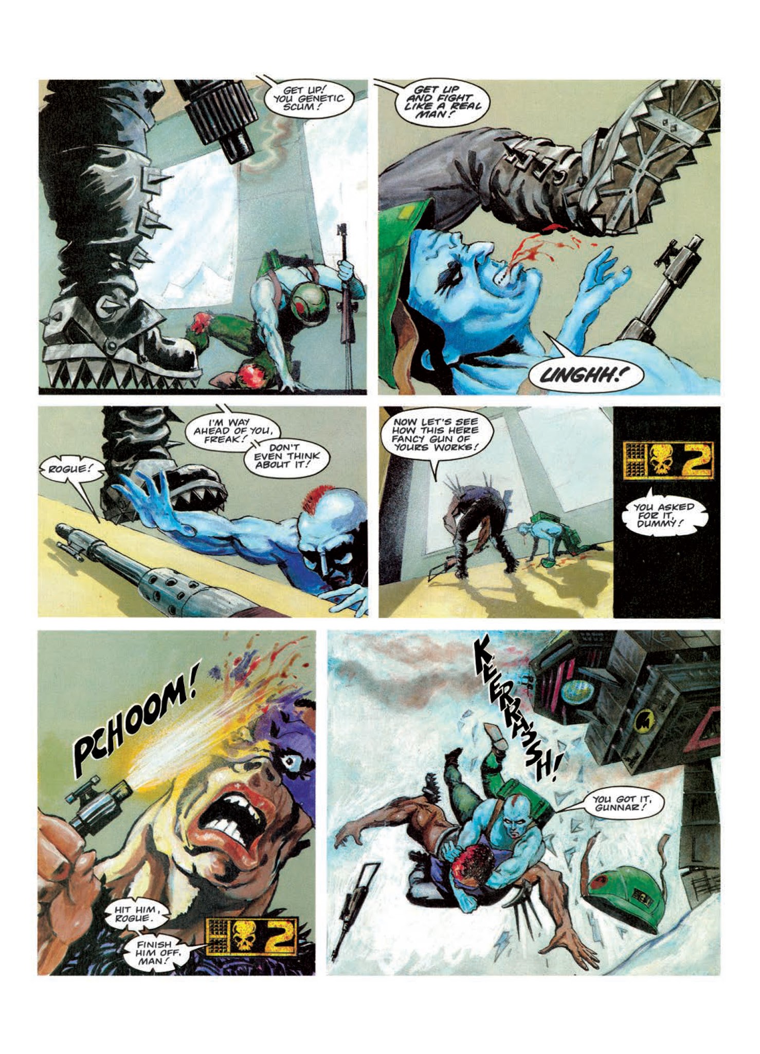 Read online Rogue Trooper: Tales of Nu-Earth comic -  Issue # TPB 4 - 259
