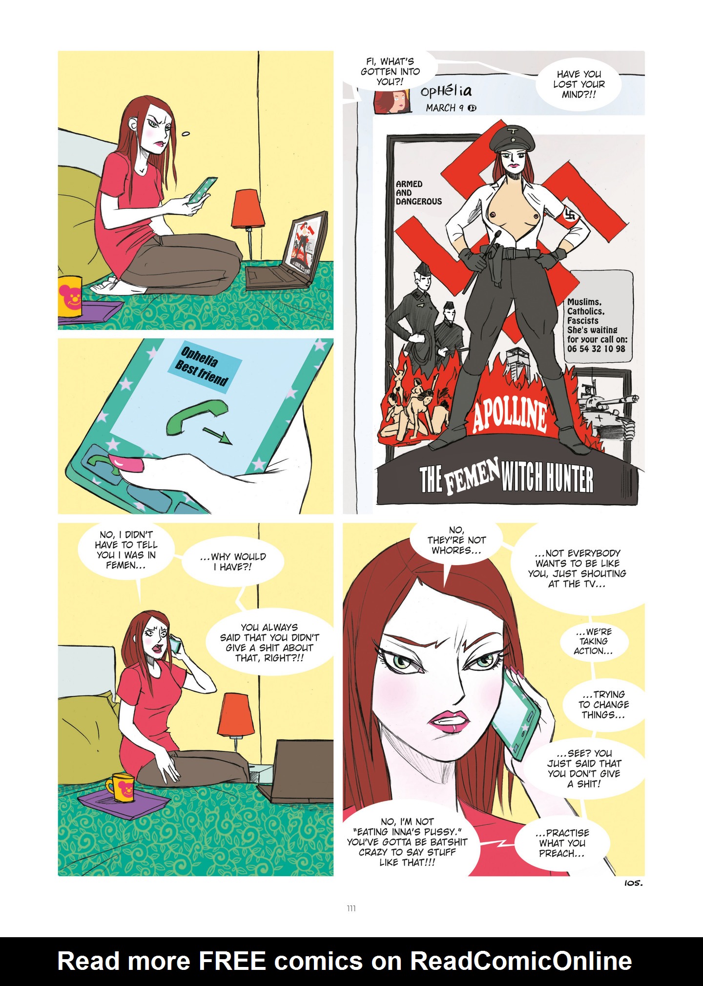 Read online Diary of A Femen comic -  Issue # TPB - 113