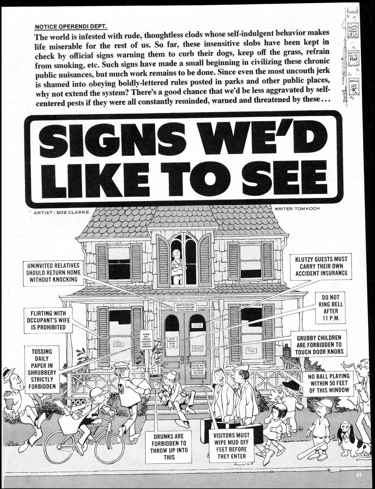 Read online MAD comic -  Issue #215 - 23