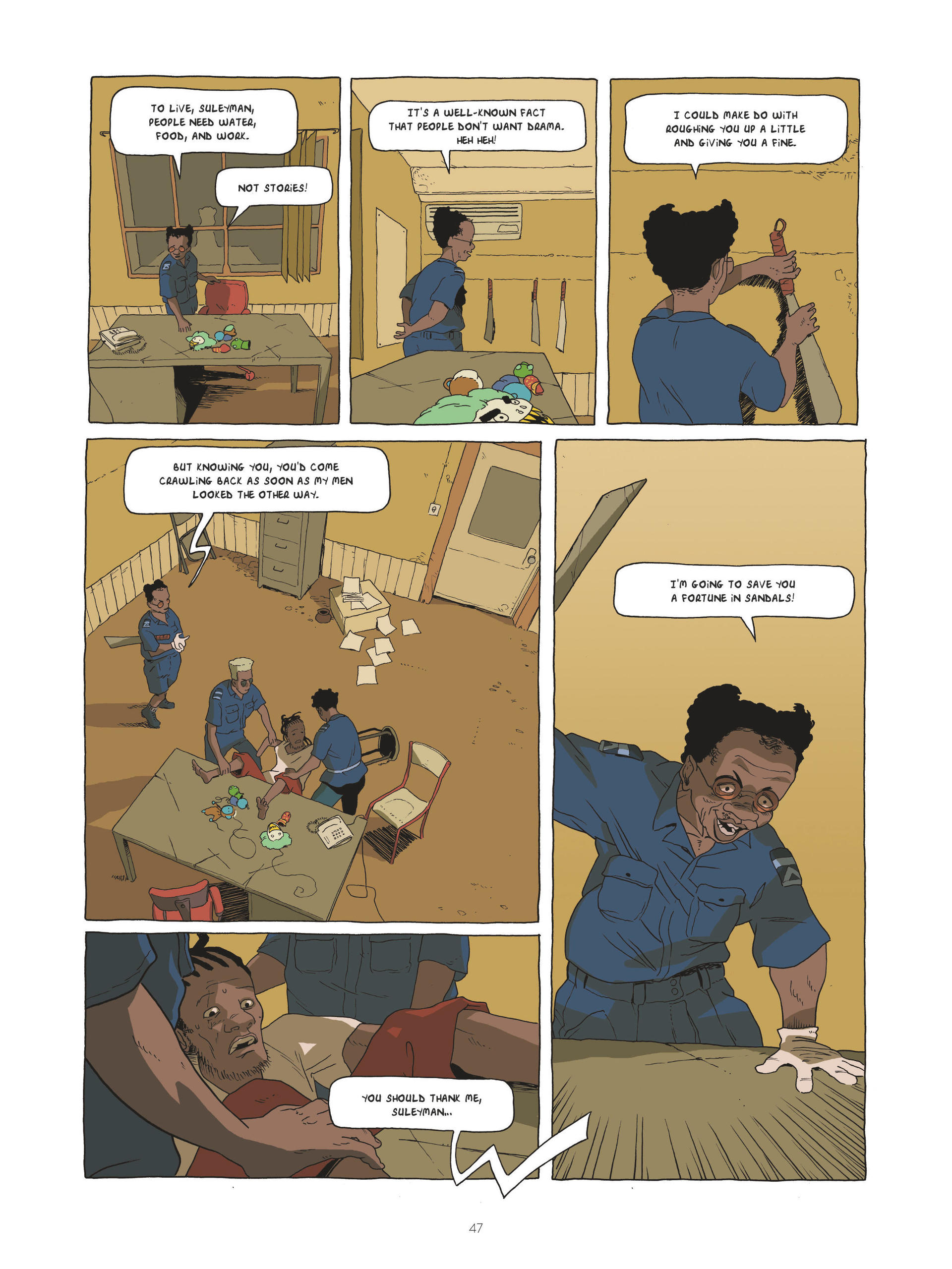 Read online Zidrou-Beuchot's African Trilogy comic -  Issue # TPB 1 - 47