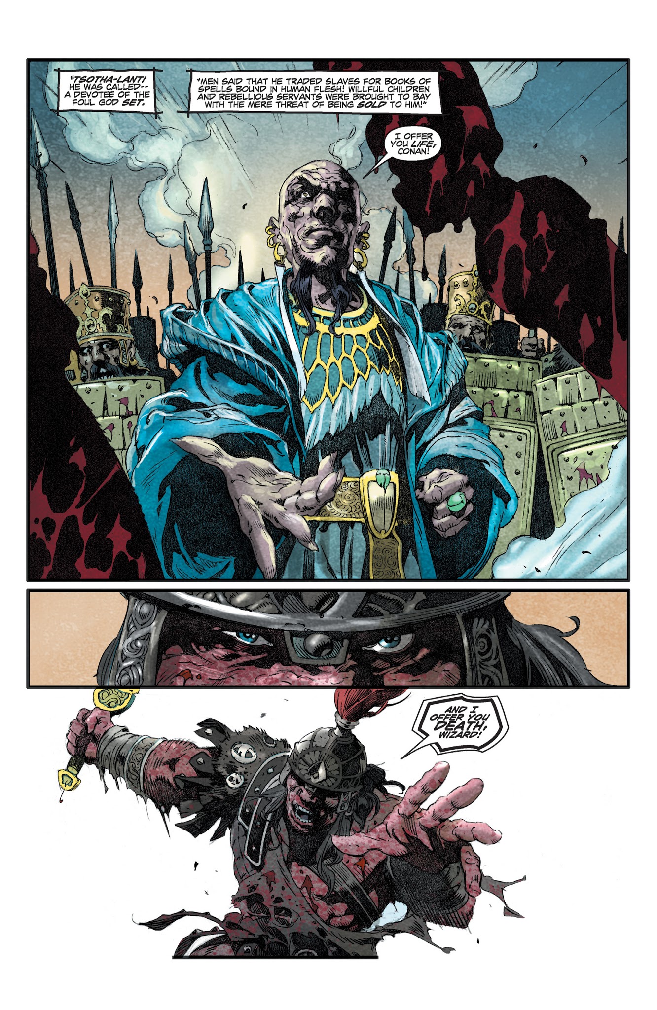 Read online King Conan: The Scarlet Citadel comic -  Issue # TPB - 17