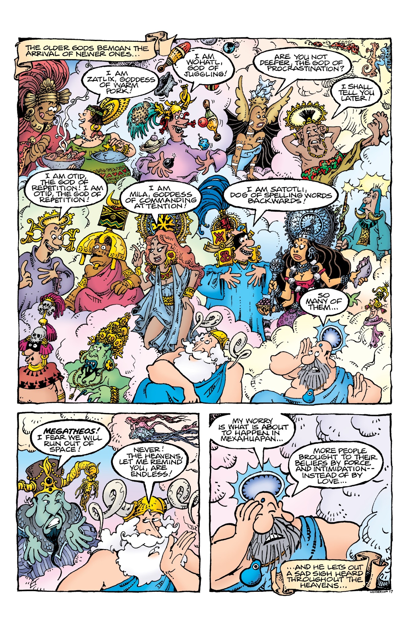 Read online Groo: Play of the Gods comic -  Issue #3 - 5