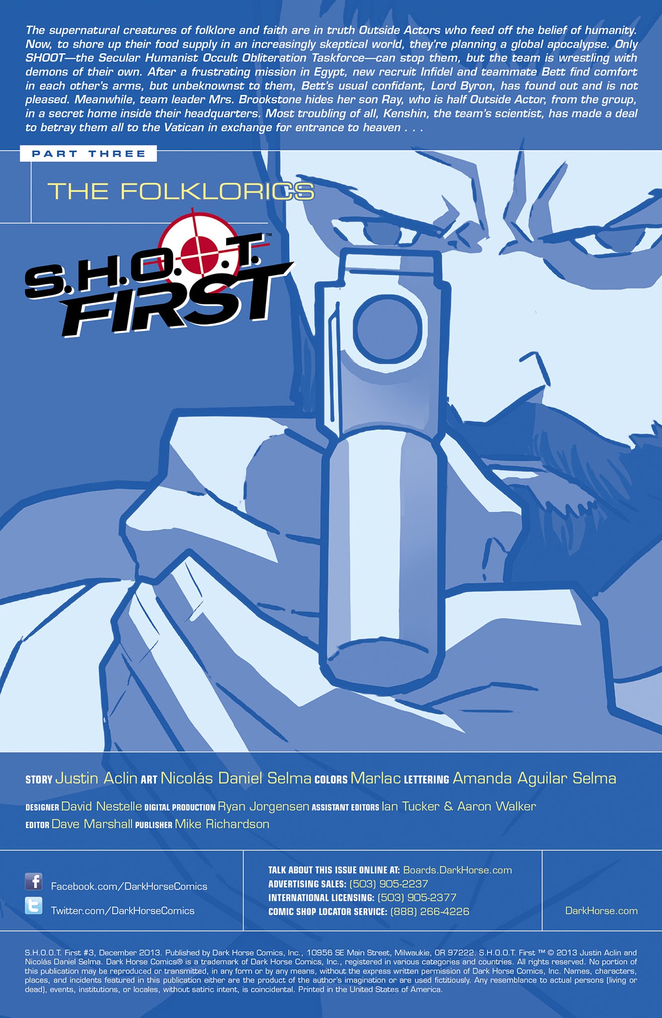 Read online S.H.O.O.T. First comic -  Issue #3 - 2