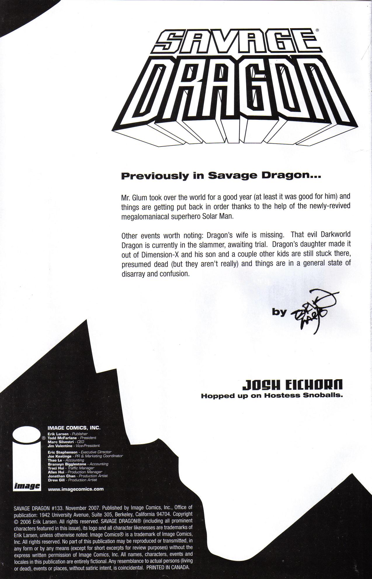 Read online The Savage Dragon (1993) comic -  Issue #133 - 2