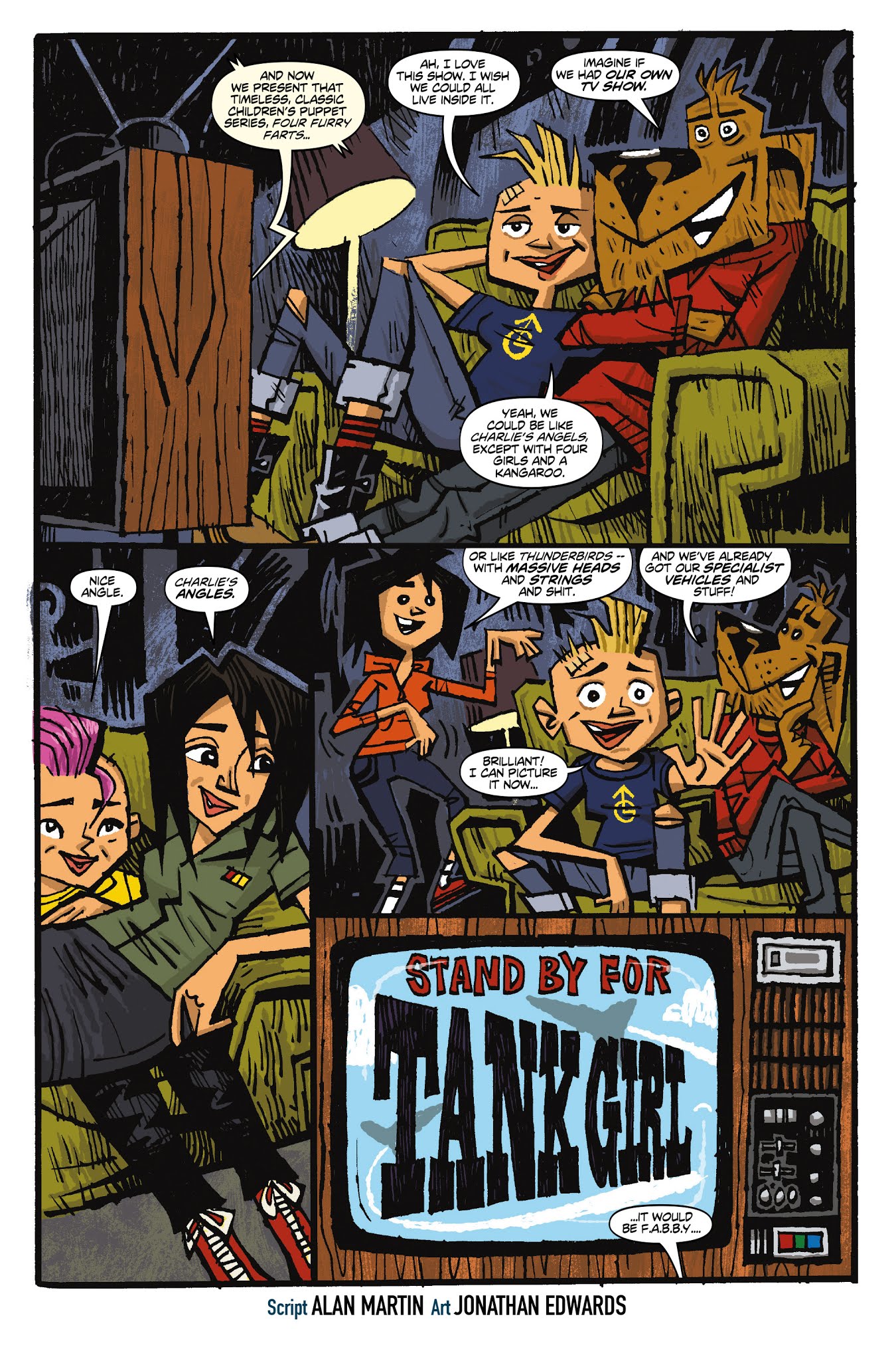 Read online Tank Girl: All Stars comic -  Issue #2 - 22