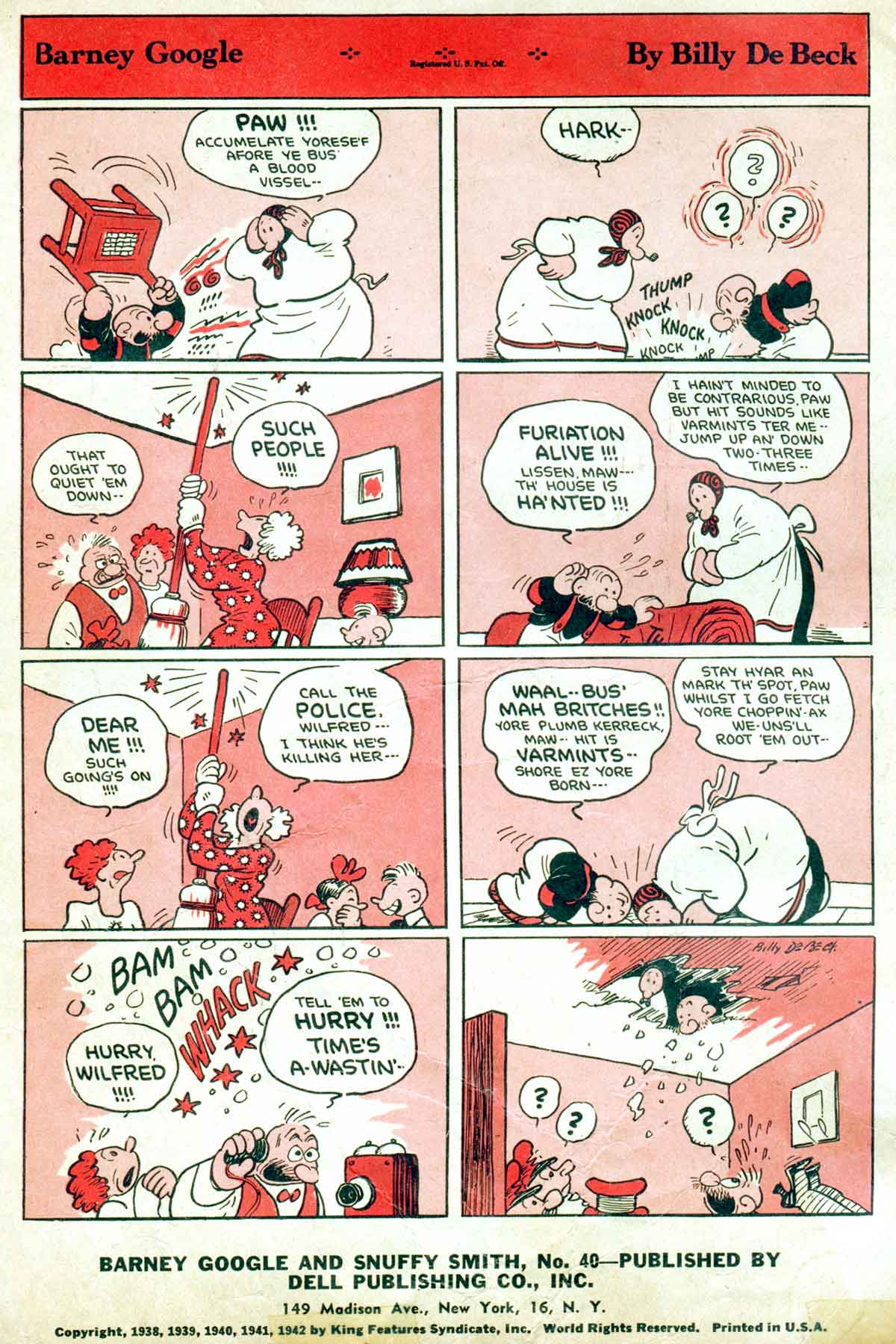 Read online Four Color Comics comic -  Issue #40 - 2