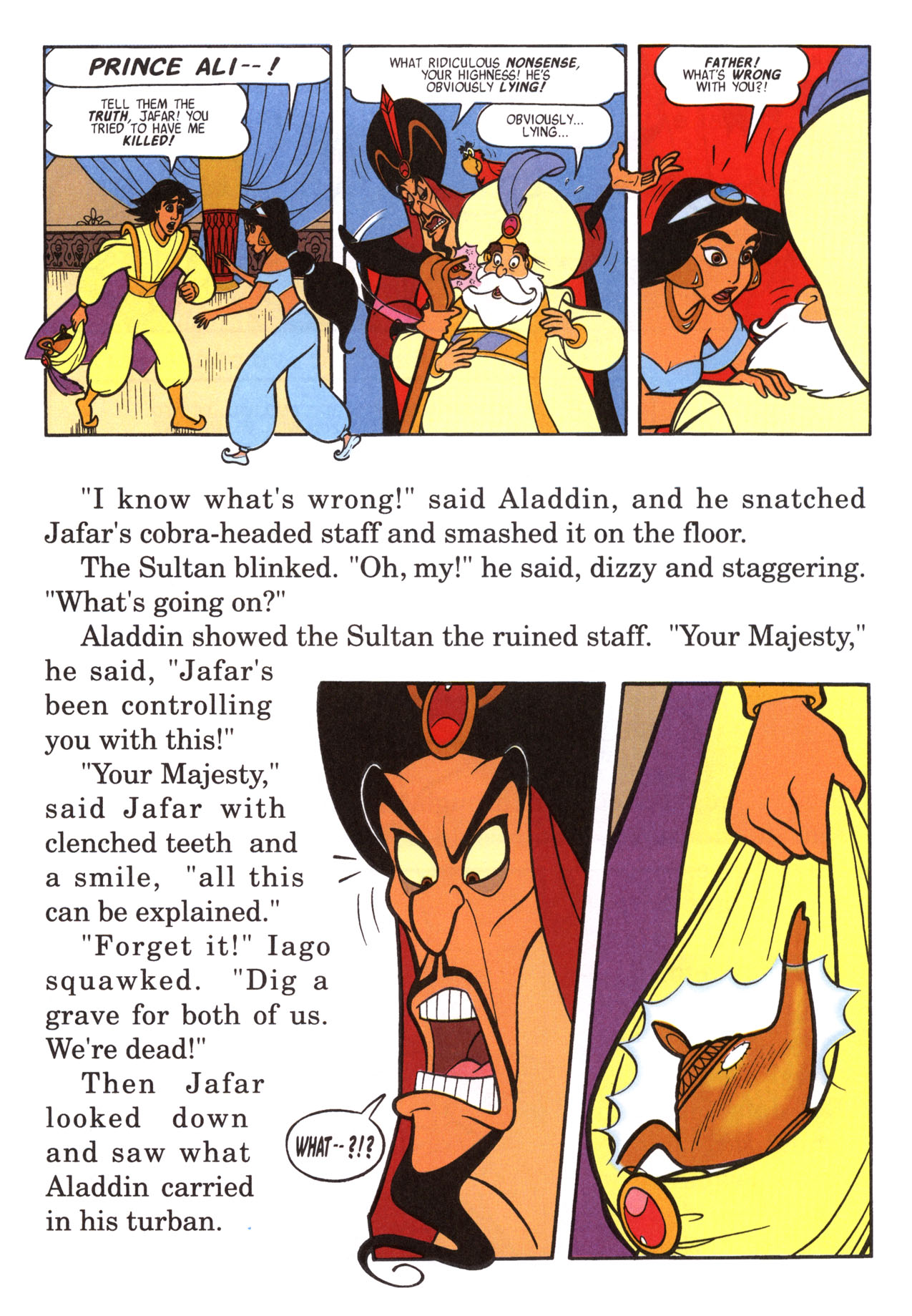 Read online Disney's Junior Graphic Novel Aladdin comic -  Issue # Full - 37