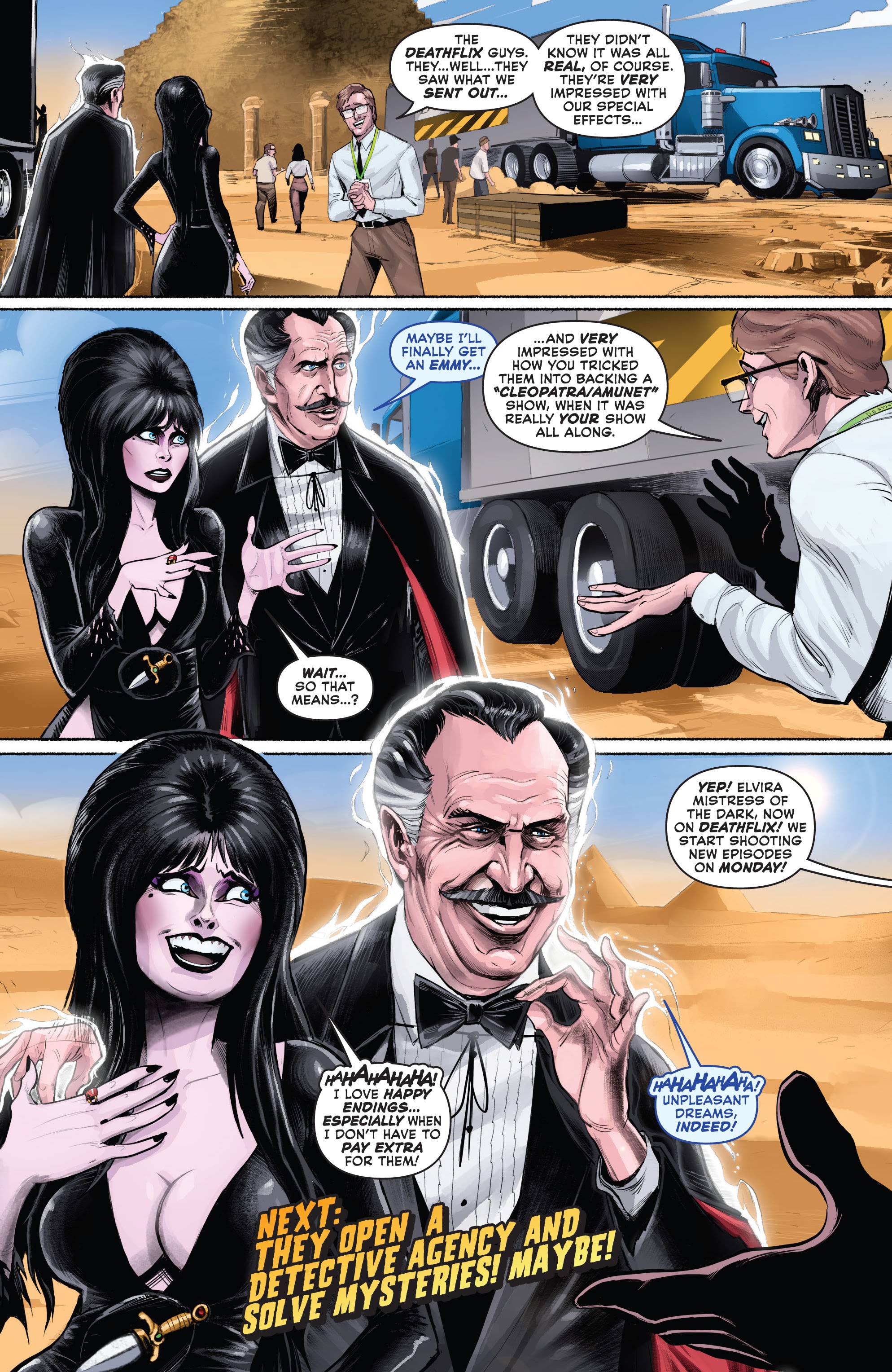Read online Elvira Meets Vincent Price comic -  Issue #4 - 25