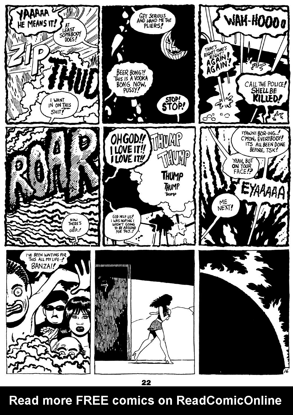 Read online Love and Rockets (1982) comic -  Issue #19 - 24