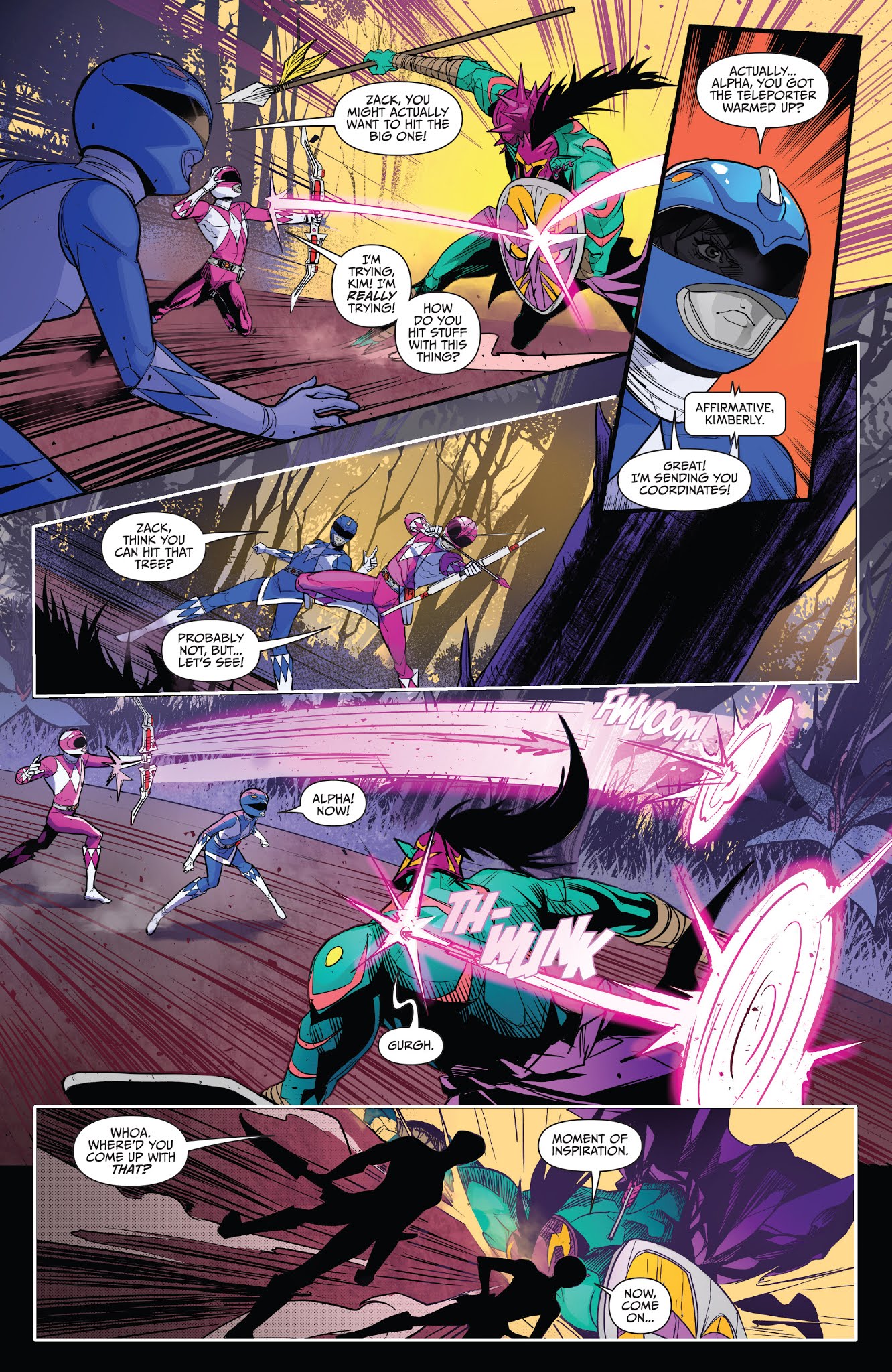Read online Saban's Go Go Power Rangers comic -  Issue #16 - 11