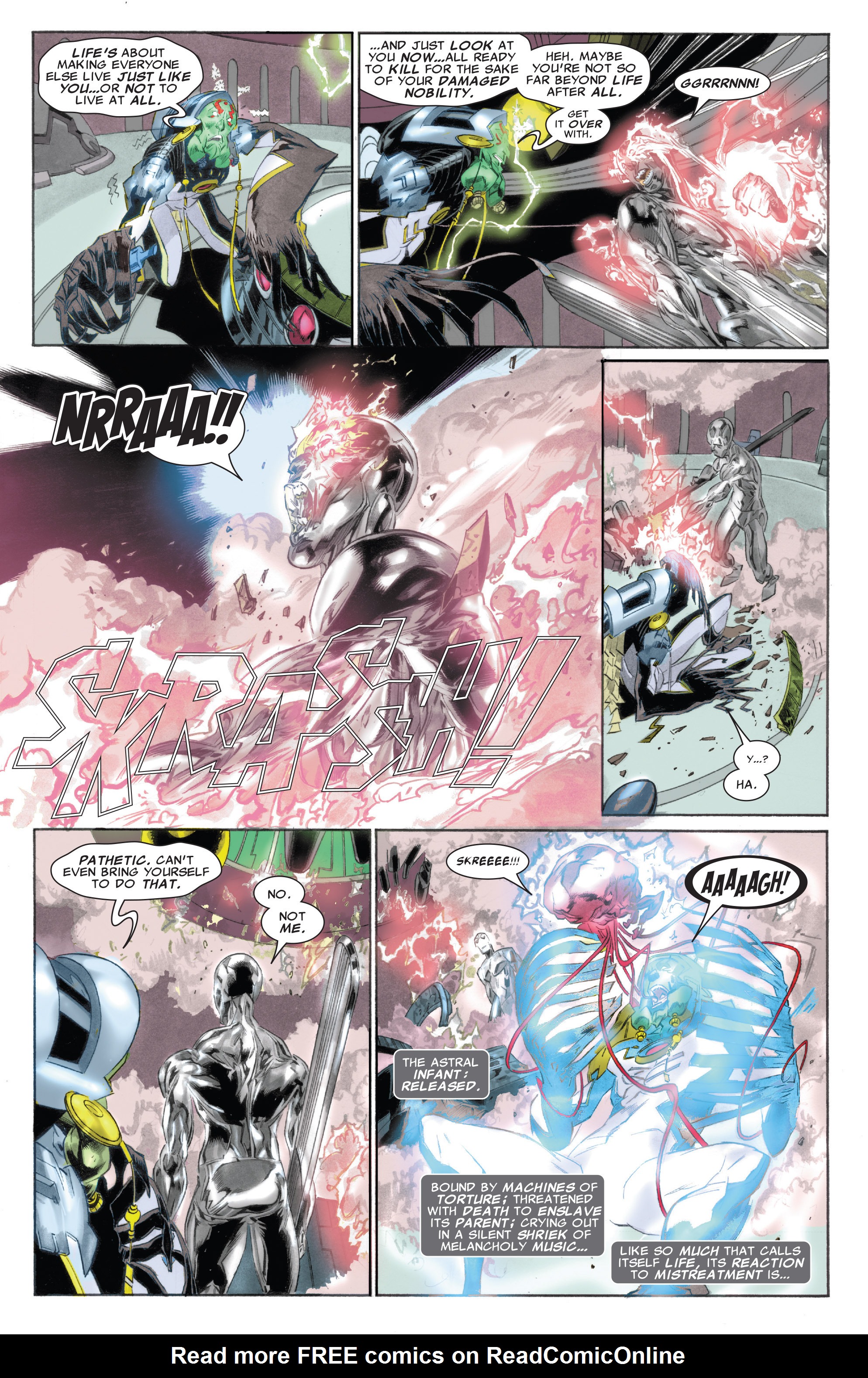 Read online Silver Surfer: In Thy Name comic -  Issue #4 - 20