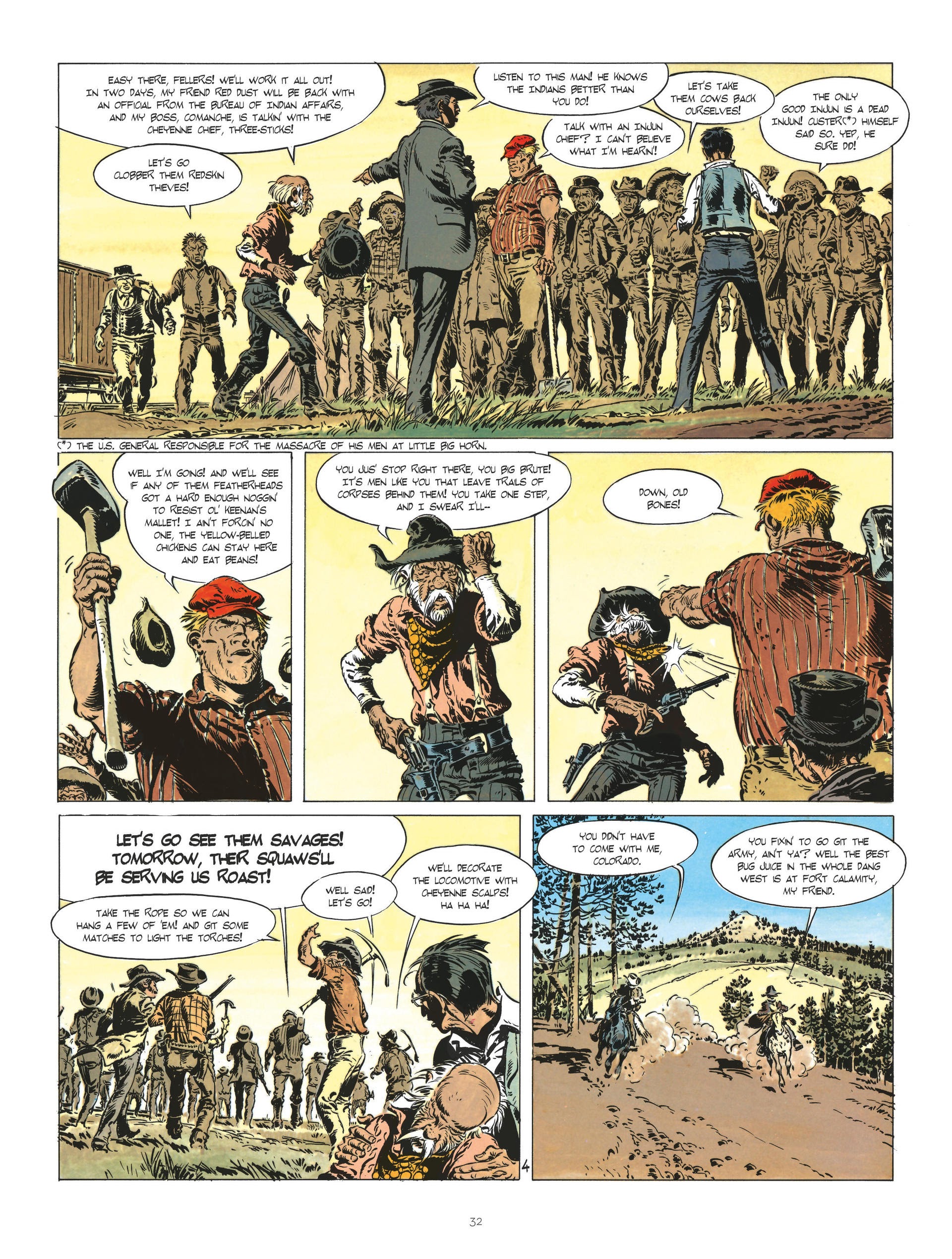 Read online Comanche comic -  Issue #2 - 32