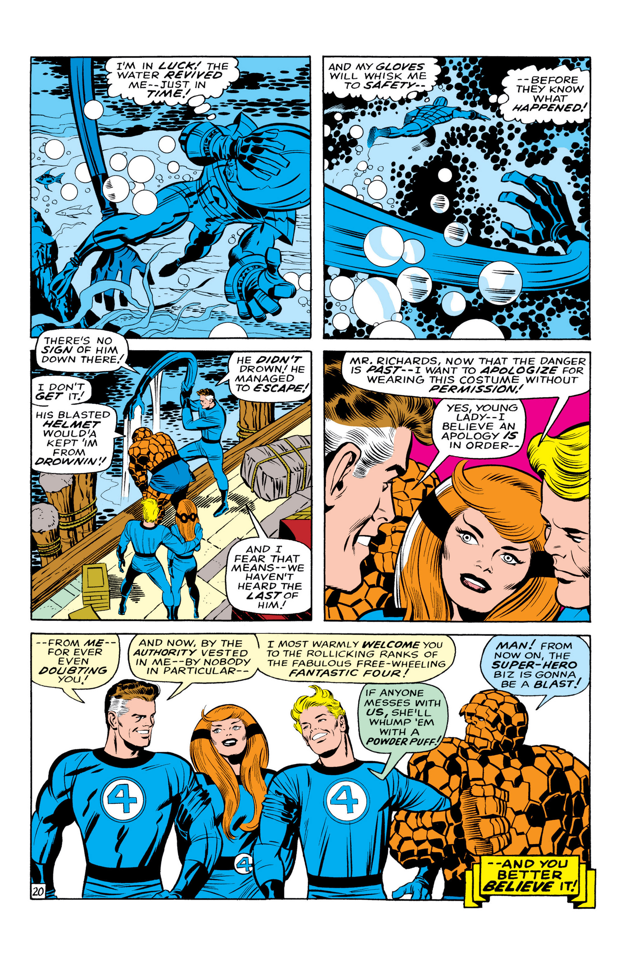 Read online Marvel Masterworks: The Fantastic Four comic -  Issue # TPB 8 (Part 3) - 63