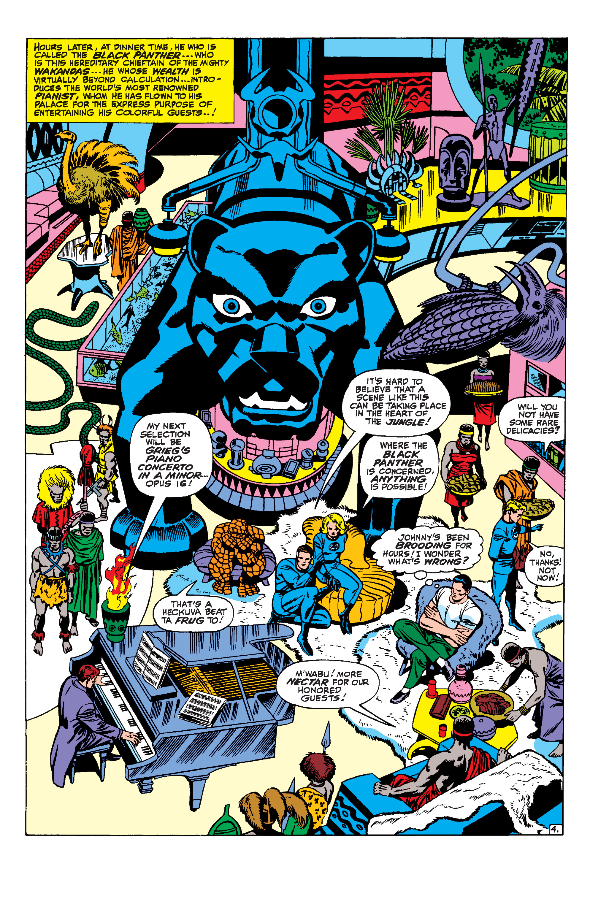 Read online Fantastic Four Epic Collection comic -  Issue # The Mystery of the Black Panther (Part 1) - 51