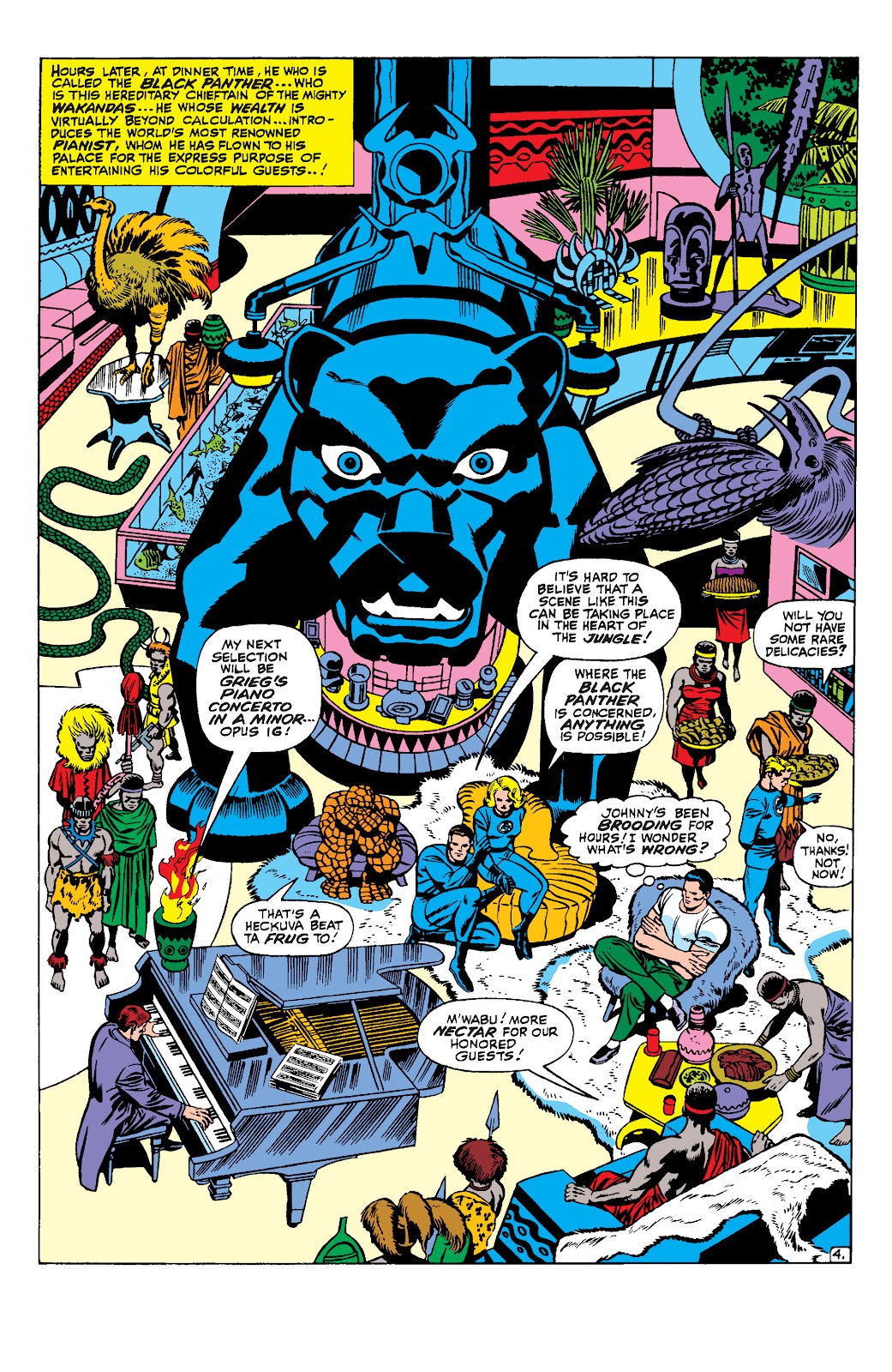 Read online Fantastic Four Epic Collection: The Mystery of the Black Panther comic -  Issue # TPB (Part 1) - 51