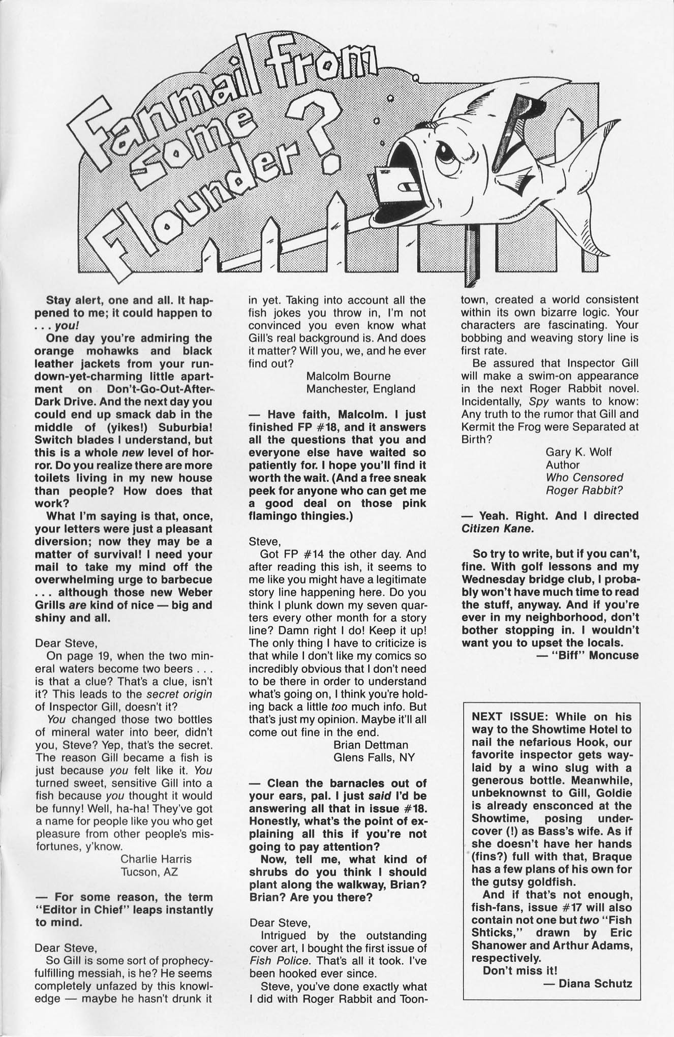 Read online The Fish Police comic -  Issue #16 - 28
