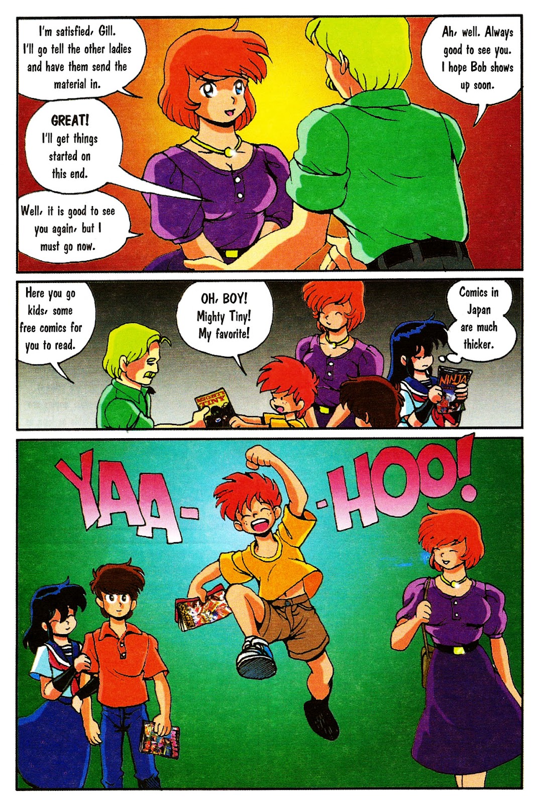 Brenner Printing Presents Ninja High School Talks About Comic Book Printing issue Full - Page 14